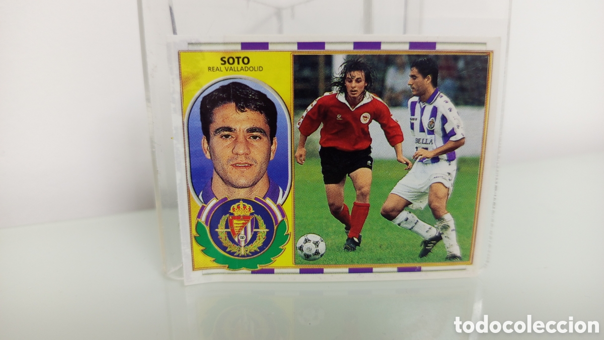 Figurine di Calcio: ❇️ CROMO STICKER ⚽ SOTO VALLADOLID 96 97 1996 1997 ESTE DESPEGADO LATERAL (VER) ❇️