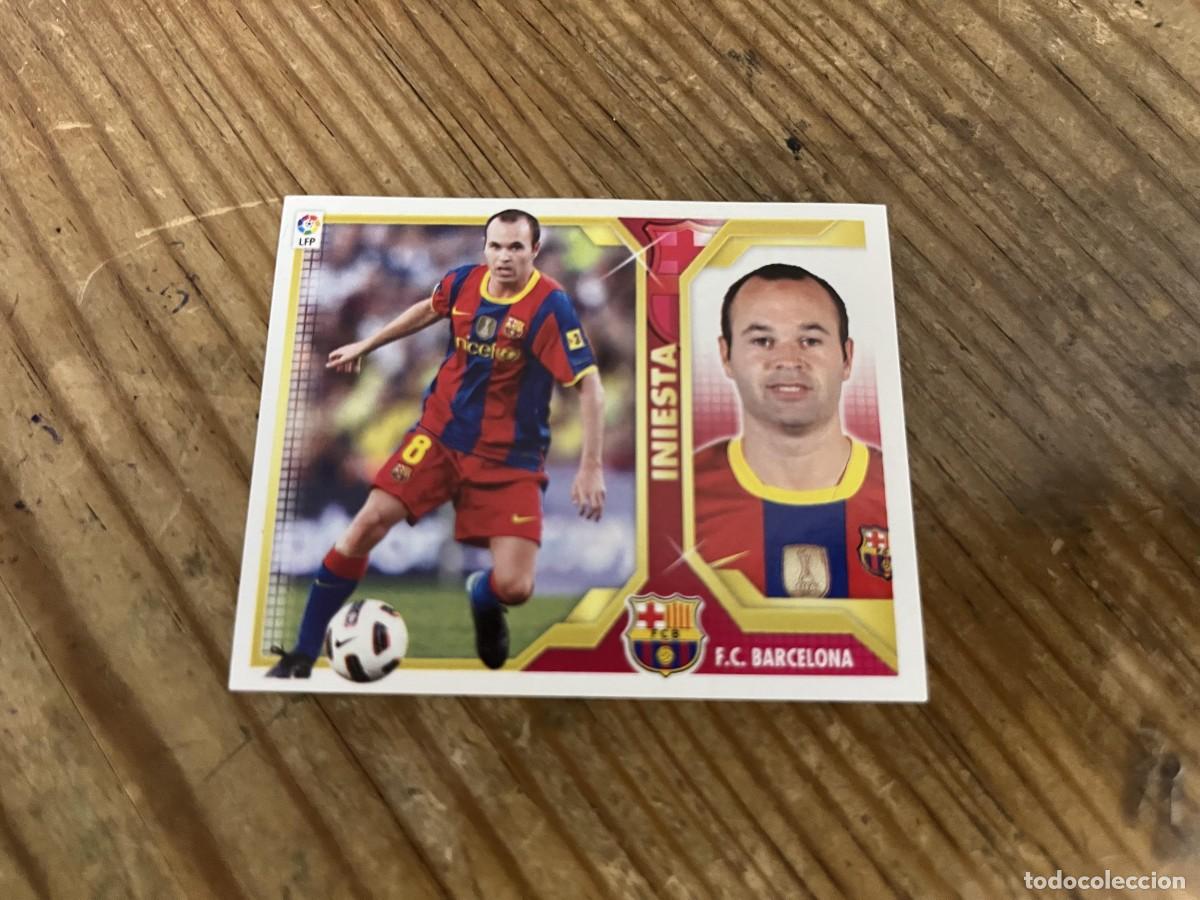 Cromos de Futebol: CROMO SIN PEGAR NUNCA PEGADO ALBUM LIGA ESTE 11 12 2011 2012 BARCELONA # 12 INIESTA