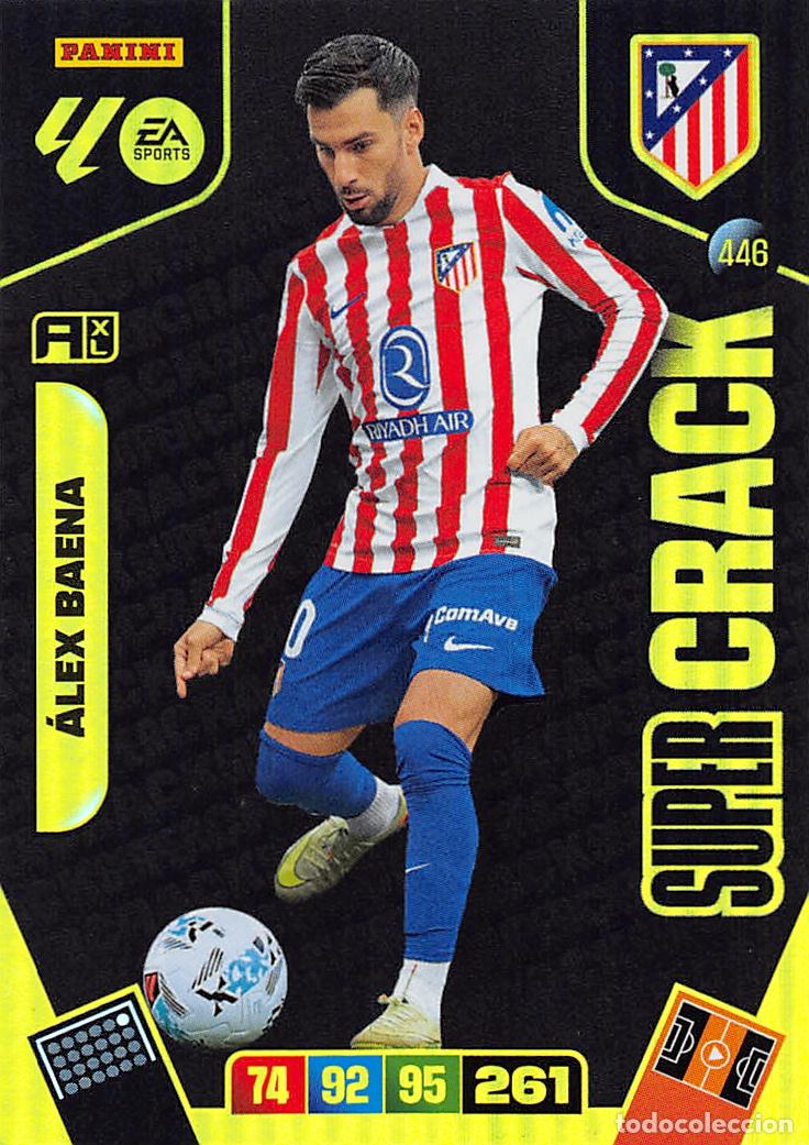 Figurine di Calcio: PANINI ADRENALYN 25/26 2025/2026 #446 ALEX BAENA (ATLETICO MADRID) SUPER CRACK