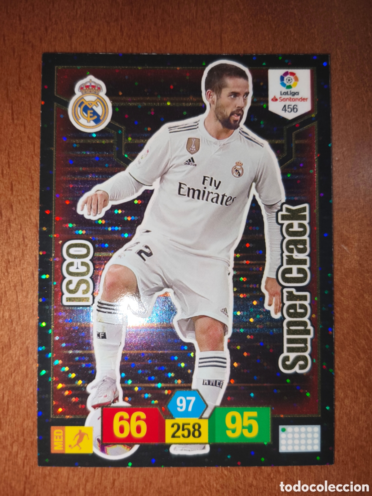 Cromos de F&uacute;tbol: Isco n&deg;456 Super Crack Adrenalyn XL 18/19 Real Madrid