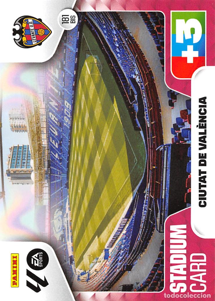 Cromos de Futebol: PANINI ADRENALYN 25/26 2025/2026 #181 BIS CIUTAT DE VALENCIA (LEVANTE U.D.)