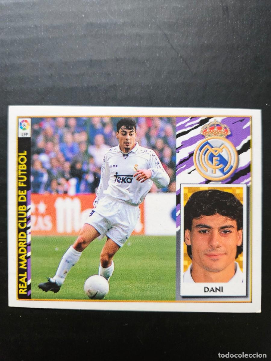 Cromos de f&uacute;tbol: FICHAJE 6 DANI REAL MADRID LIGA ESTE 97 98 1997 1998 SIN PEGAR NUNCA PEGADO