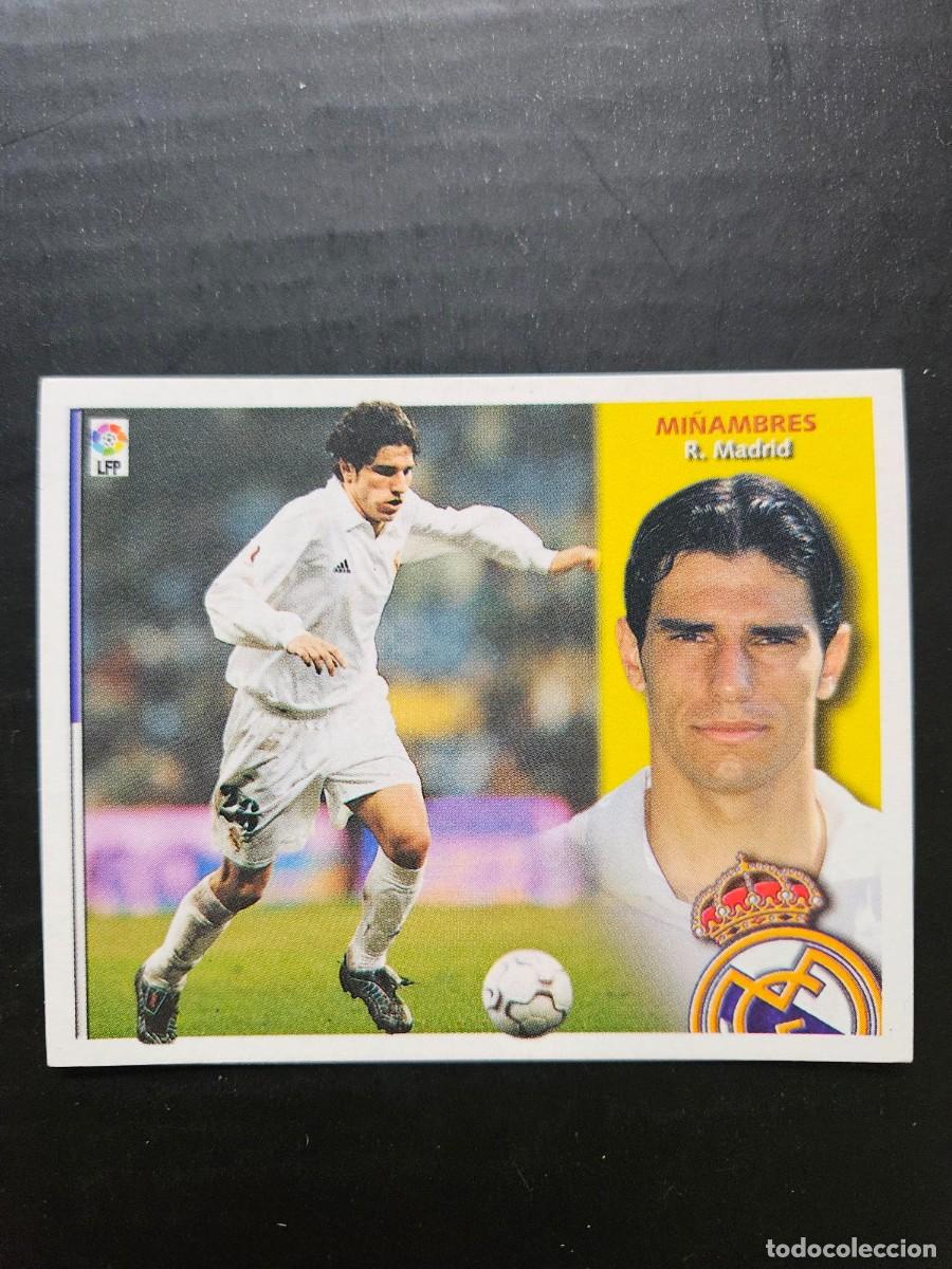 Fu&szlig;ball-Sticker: MI&Ntilde;AMBRES REAL MADRID LIGA ESTE 02 03 2002 2003 SIN PEGAR NUNCA PEGADO