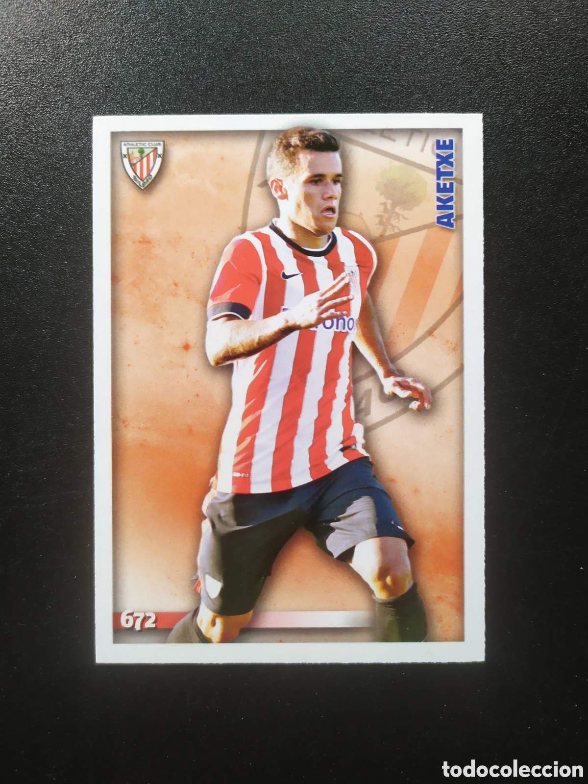 Cartes &agrave; collectionner de Football: Mundicromo fichas Liga 2014 2015 14 15 Aketxe n&deg; 672 Athletic Bilbao