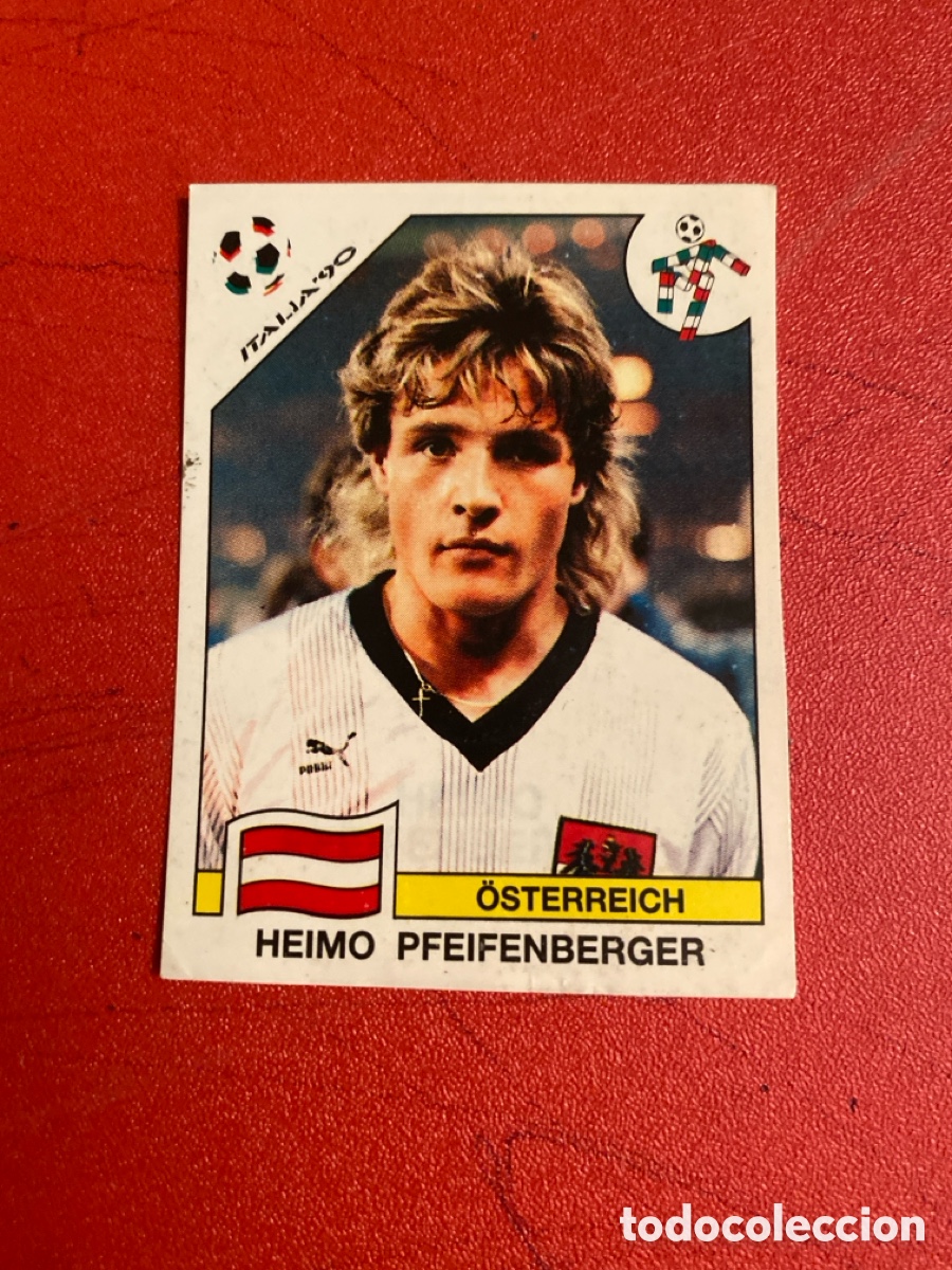 Cromos de f&uacute;tbol: Cromo panini mundial Italia 90 n&uacute;mero 75 - Stickers album world cup Italy 1990