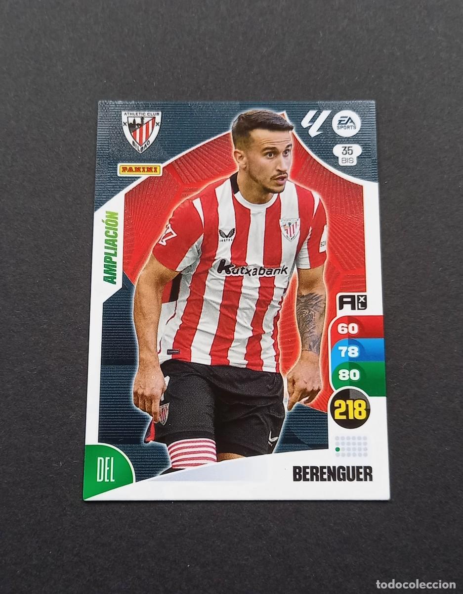 Cartes &agrave; collectionner de Football: 35 BIS BERENGUER AMPLIACI&Oacute;N ATHLETIC DE BILBAO 2024 2025 ADRENALYN XL 24 25 PANINI