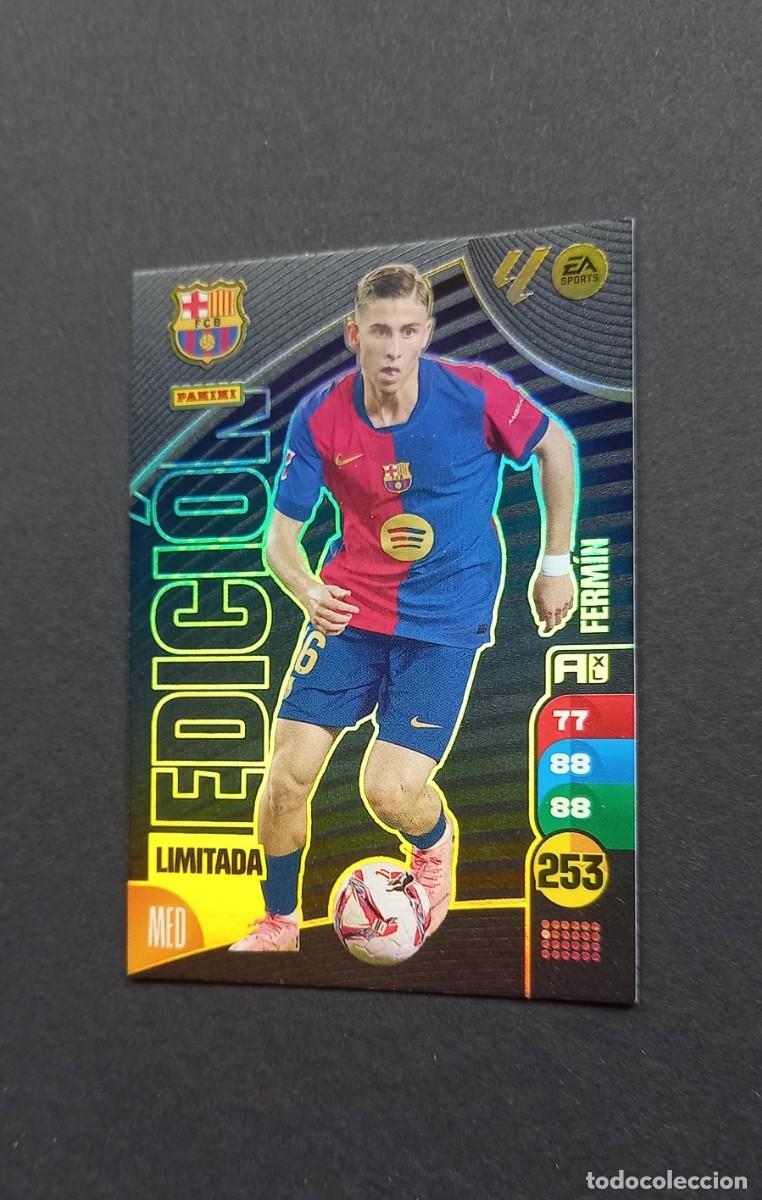 Figurine di Calcio: FERMIN LOPEZ BARCELONA EDICION LIMITADA PANINI LIGA ADRENALYN XL 2024 2025 24 25 BAR&Ccedil;A