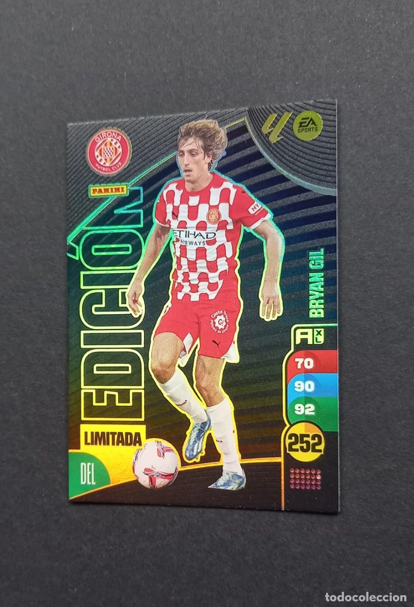 Fu&szlig;ball-Sticker: BRYAN GIL GIRONA EDICI&Oacute;N LIMITADA ADRENALYN XL 2024 2025 24 25