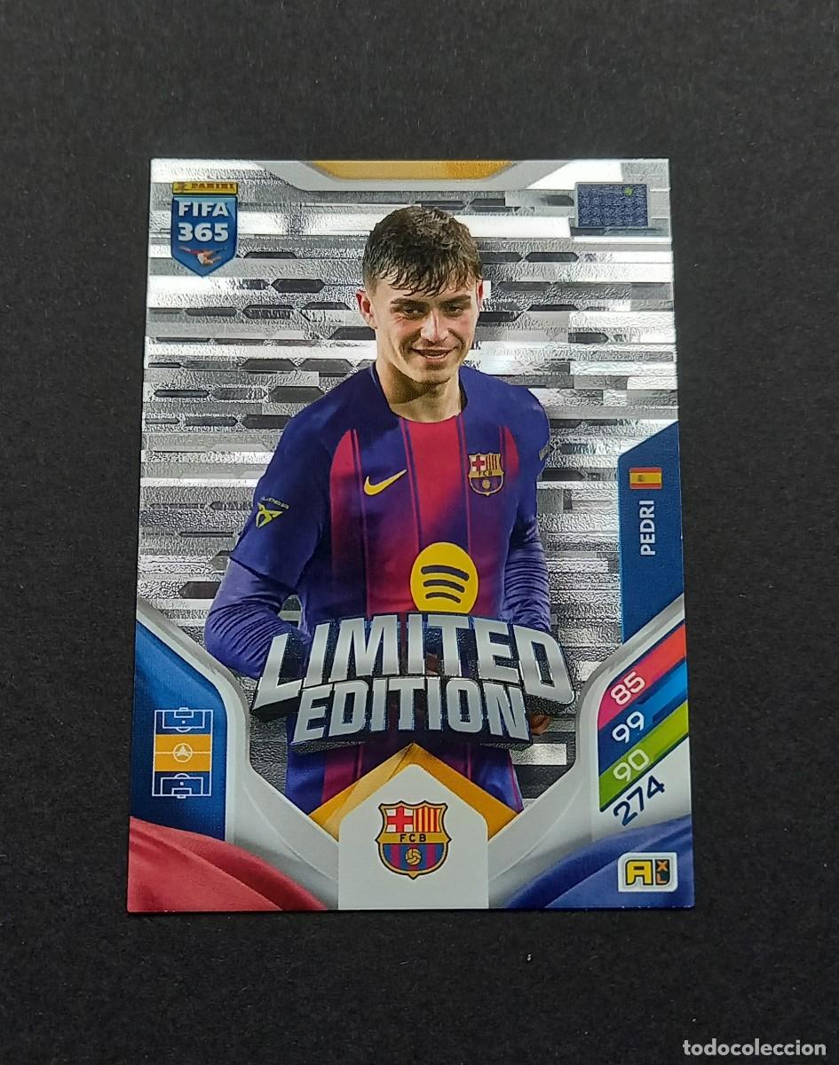 Cromos de F&uacute;tbol: PEDRI FC BARCELONA ADRENALYN XL FIFA 365 2026 CARD LIMITED EDITION PANINI