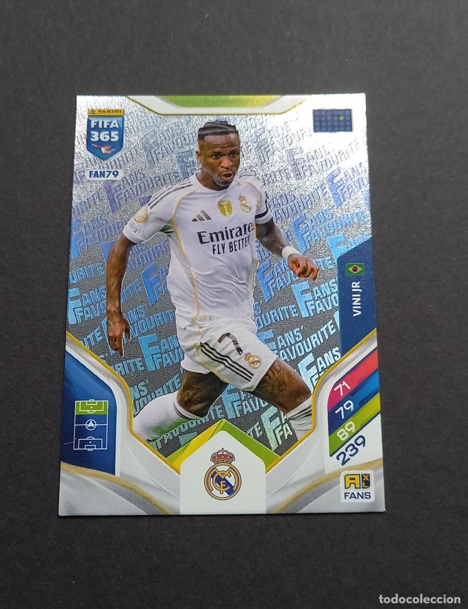 Fu&szlig;ball-Sticker: FAN79 VINI JR REAL MADRID FANS FAVOURITE PANINI ADRENALYN FIFA 365 2025 2026 25 26