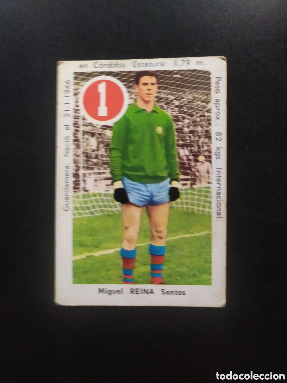 Cartes &agrave; collectionner de Football: Ases y estrellas Fher 1969 Reina 1 Barcelona