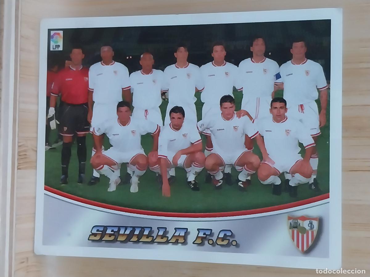 Figurine di Calcio: SEVILLA ALINEACION ED ESTE LA RAZON LIGA 2003 03 04 CROMO SIN PEGAR NUNCA