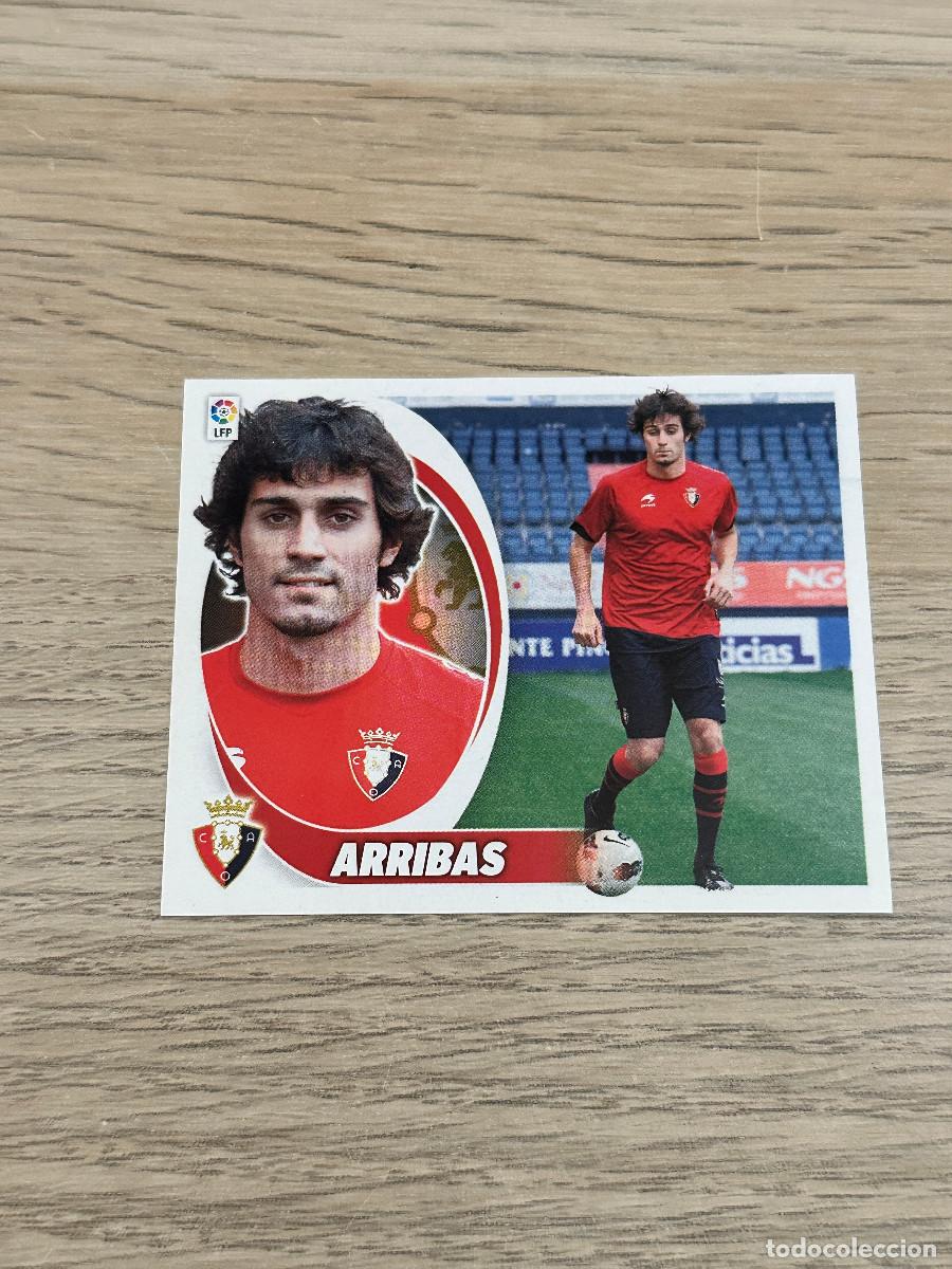 Football Stickers: ARRIBAS OSASUNA ULTIMOS FICHAJES 3 LIGA ESTE 2012 2013 PANINI 12 13 SIN PEGAR