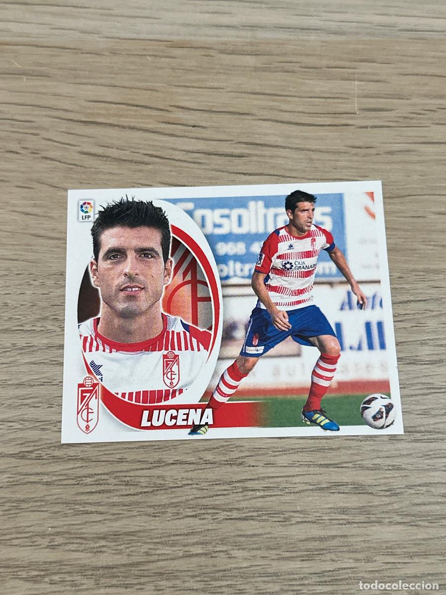 Fu&szlig;ball-Sticker: LUCENA n&ordm; 10 BIS COLOCA GRANADA LIGA ESTE 2012 2013 PANINI 12 13 SIN PEGAR
