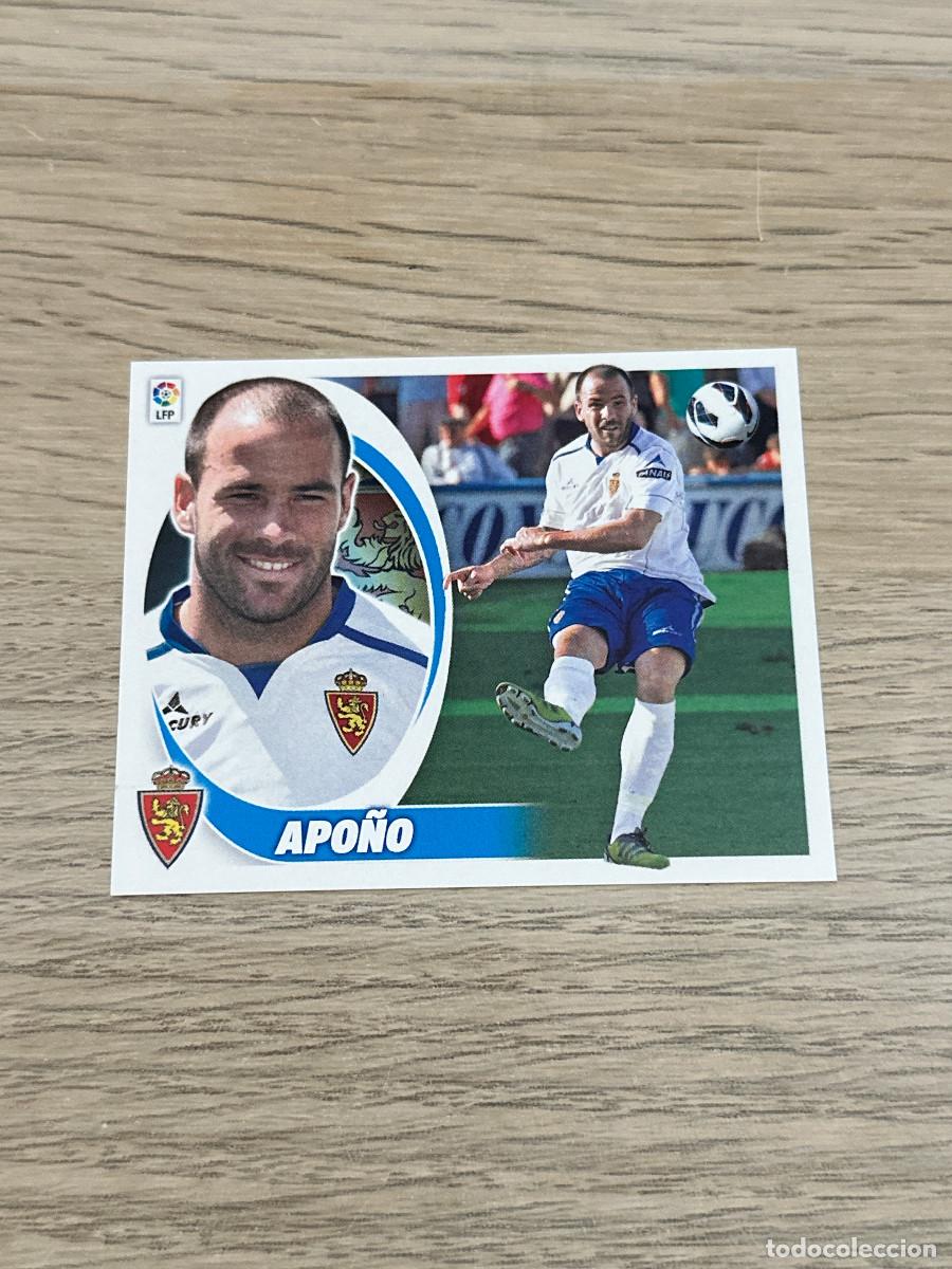 Fu&szlig;ball-Sticker: APO&Ntilde;O n&ordm; 8 BIS COLOCA ZARAGOZA LIGA ESTE 2012 2013 PANINI 12 13 SIN PEGAR