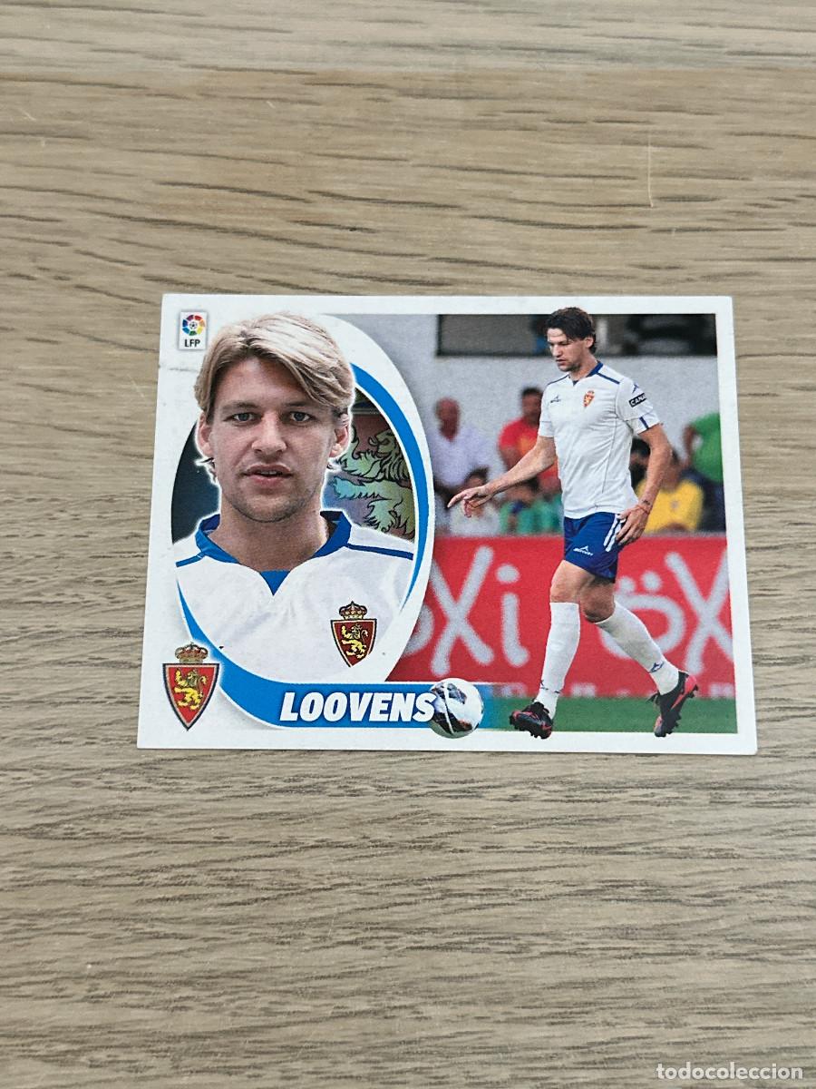 Fu&szlig;ball-Sticker: LOOVENS n&ordm; 4 BIS COLOCA ZARAGOZA LIGA ESTE 2012 2013 PANINI 12 13 SIN PEGAR