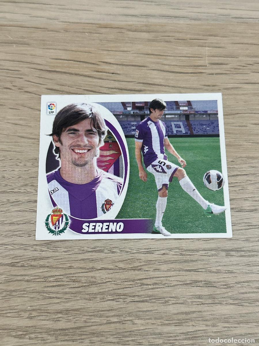 Cromos de f&uacute;tbol: SERENO VALLADOLID ULTIMOS FICHAJES 43 LIGA ESTE 2012 2013 PANINI 12 13 SIN PEGAR