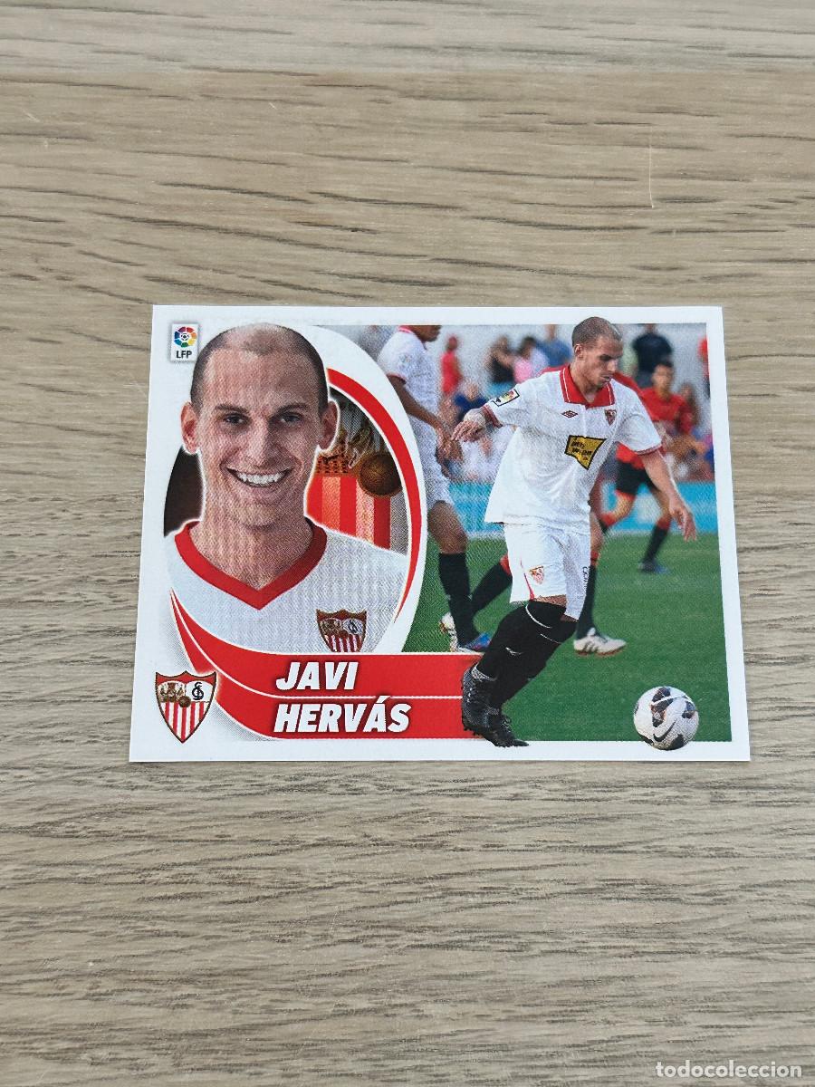 Fu&szlig;ball-Sticker: JAVI HERVAS SEVILLA ULTIMOS FICHAJES 11 LIGA ESTE 2012 2013 PANINI 12 13 SIN PEGAR