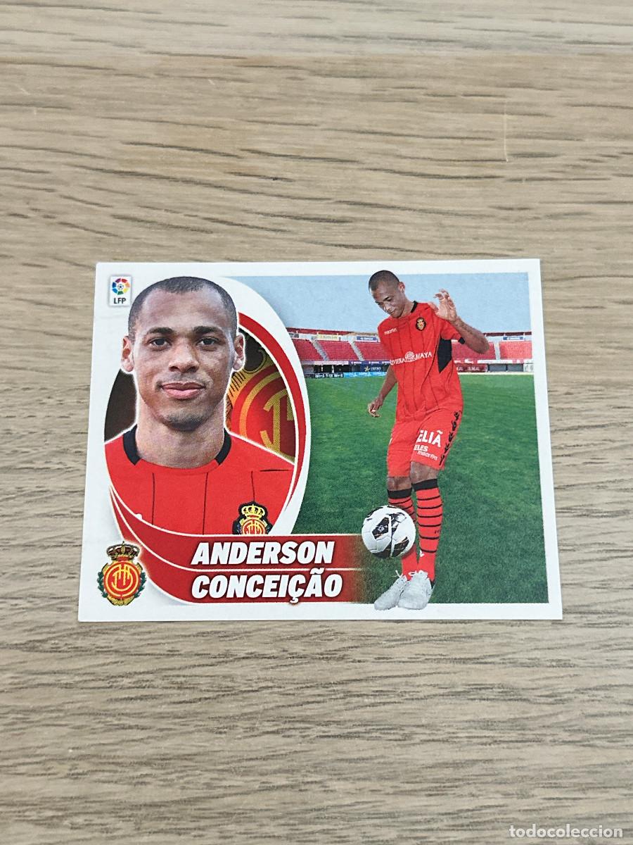 Cromos de f&uacute;tbol: ANDERSON CONCEI&Ccedil;AO n&ordm; 6 BIS COLOCA MALLORCA LIGA ESTE 2012 2013 PANINI 12 13 SIN PEGAR