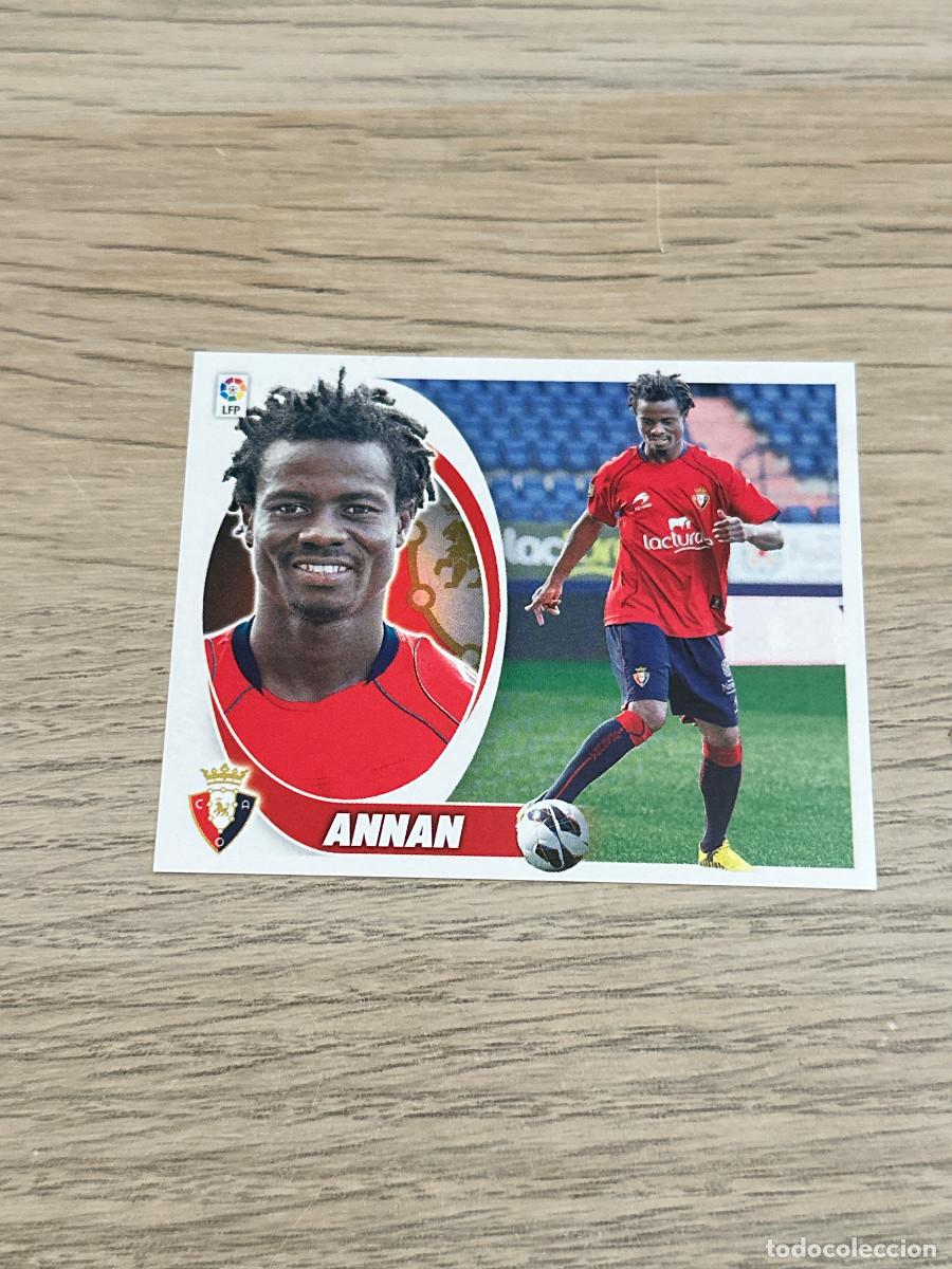 Cartes &agrave; collectionner de Football: ANNAN OSASUNA ULTIMOS FICHAJES 35 LIGA ESTE 2012 2013 PANINI 12 13 SIN PEGAR
