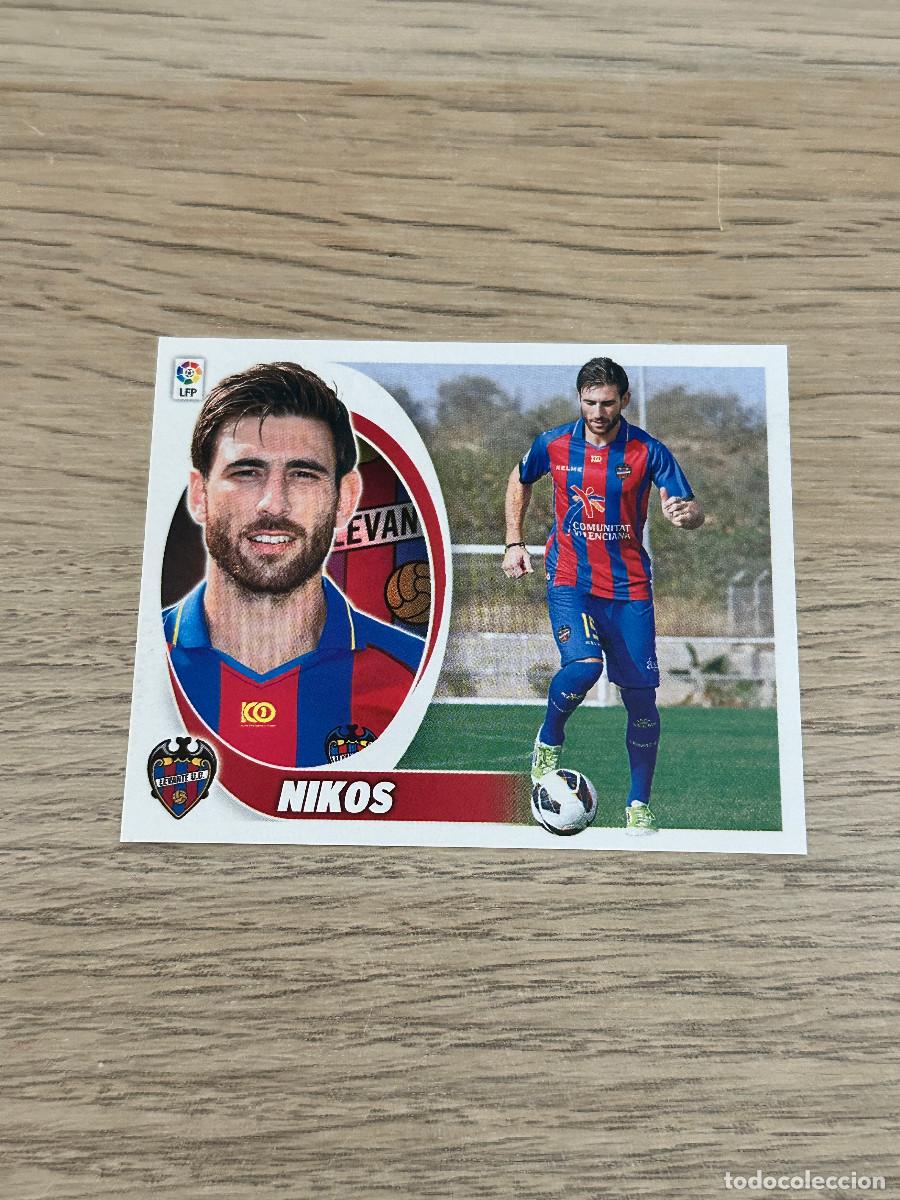 Fu&szlig;ball-Sticker: NIKOS LEVANTE ULTIMOS FICHAJES 19 LIGA ESTE 2012 2013 PANINI 12 13 SIN PEGAR
