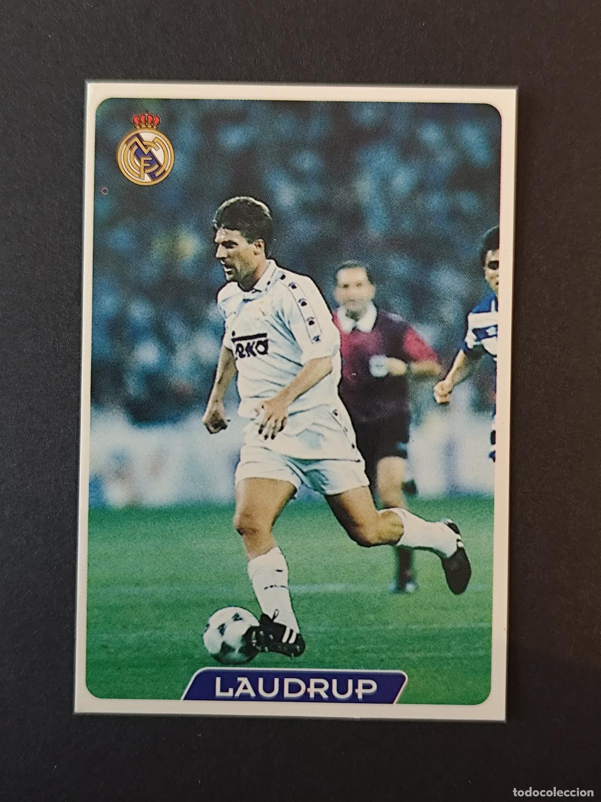 Cromos de F&uacute;tbol: 12 MICHAEL LAUDRUP REAL MADRID MUNDICROMO FICHAS LIGA 1995 1996 95 96