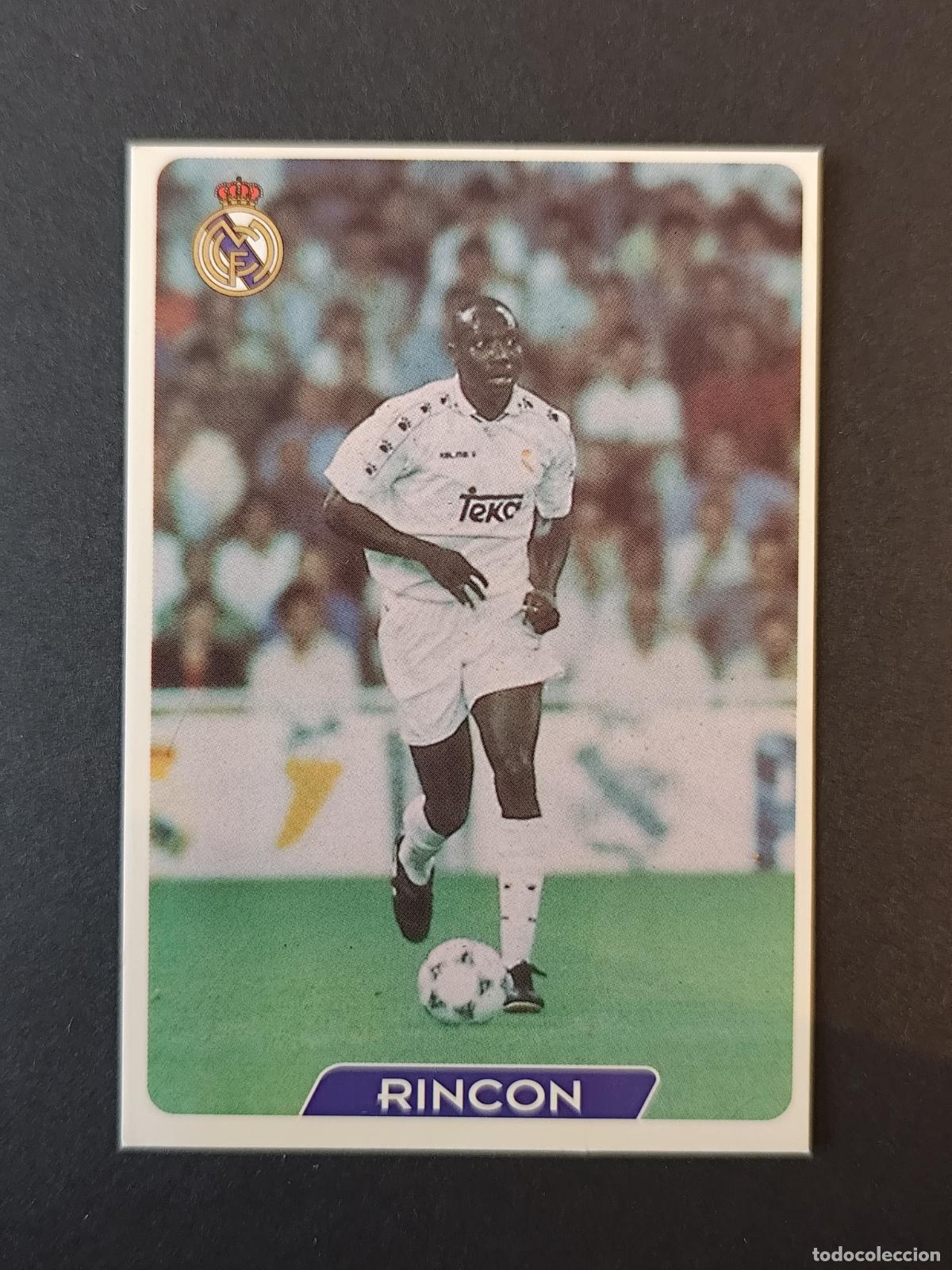 Cartes &agrave; collectionner de Football: 14 RINC&Oacute;N REAL MADRID &Uacute;LTIMA HORA MUNDICROMO FICHAS LIGA 1995 1996 95 96