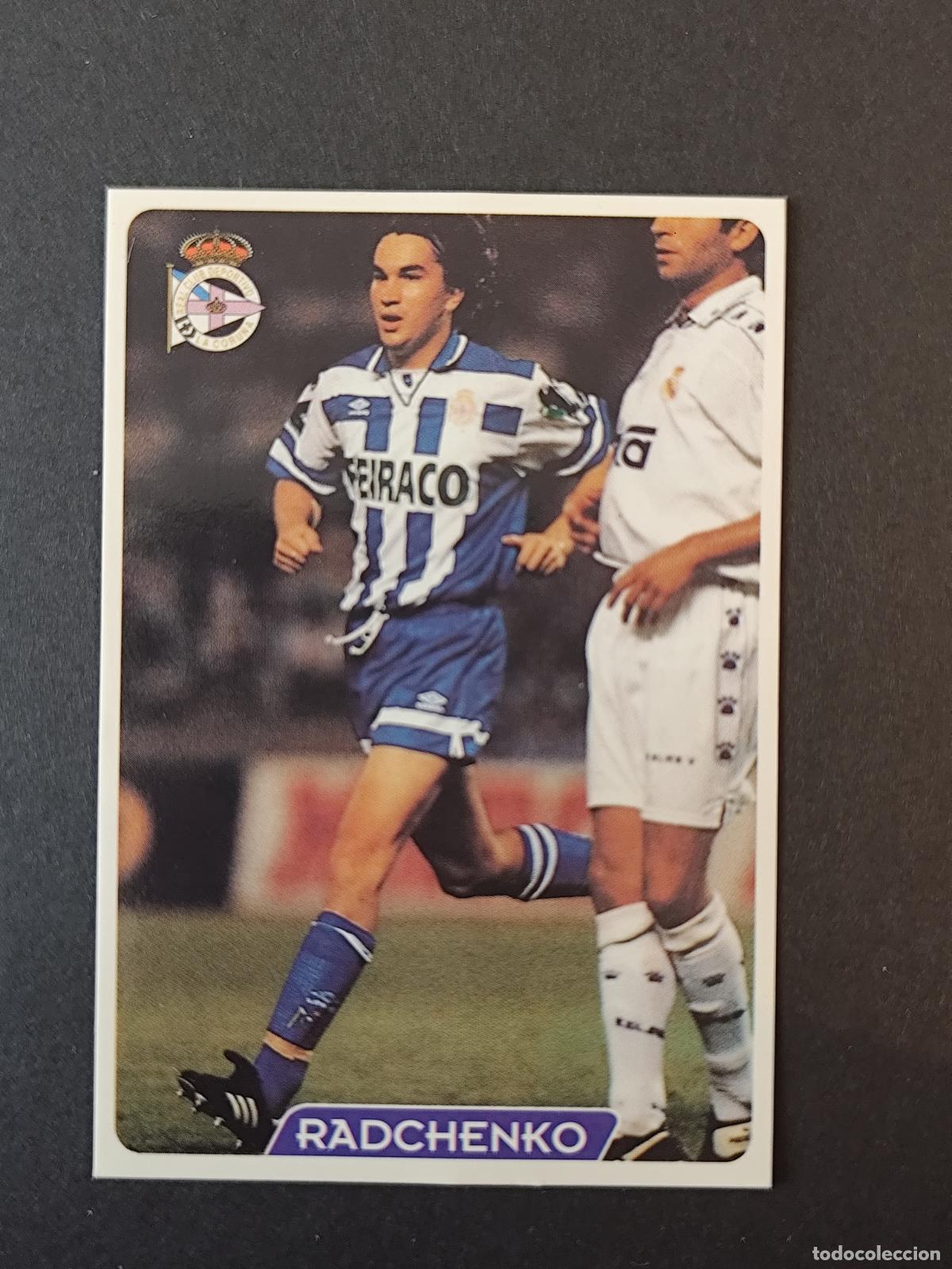 Fu&szlig;ball-Sticker: 35 RADCHENKO DEPORTIVO CORU&Ntilde;A MUNDICROMO FICHAS LIGA 1995 1996 95 96