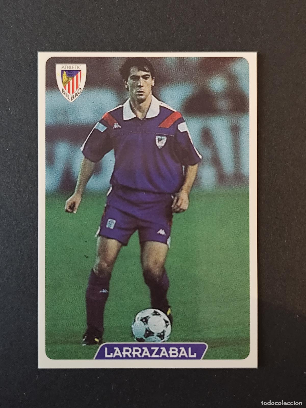 Figurine di Calcio: 132 LARRAZABAL ATHLETIC BILBAO MUNDICROMO FICHAS LIGA 1995 1996 95 96