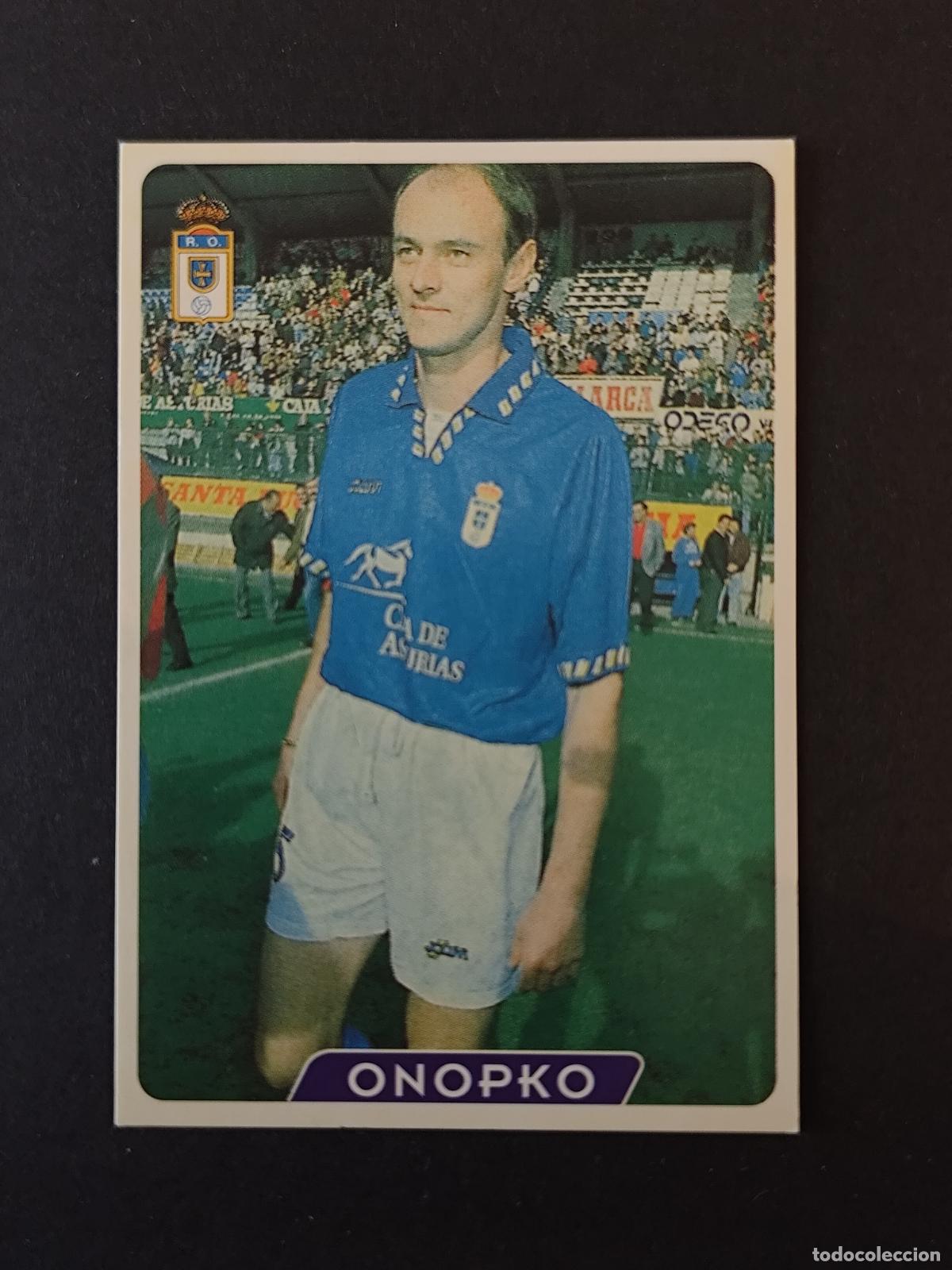 Cromos de Futebol: 153 V&Iacute;CTOR ONOPKO OVIEDO &Uacute;LTIMA HORA MUNDICROMO FICHAS LIGA 1995 1996 95 96
