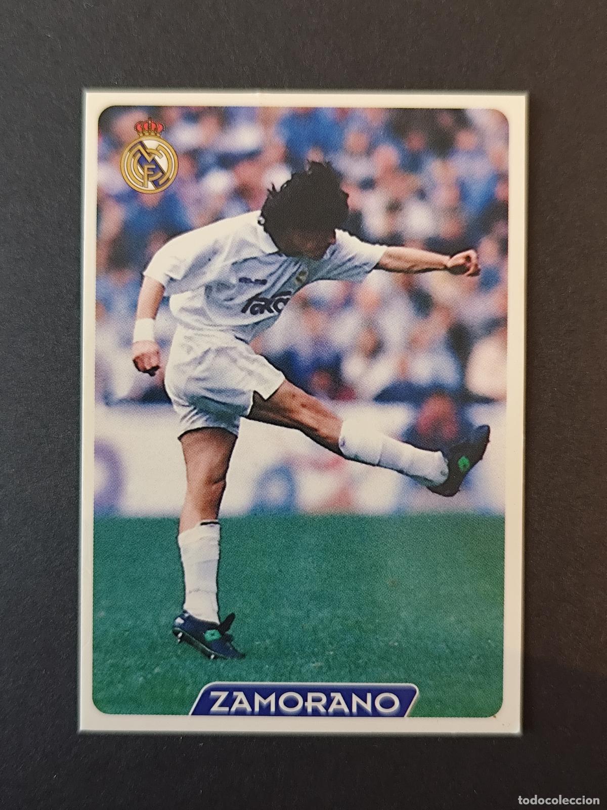 Cromos de Futebol: 17 ZAMORANO REAL MADRID MUNDICROMO FICHAS LIGA 1995 1996 95 96