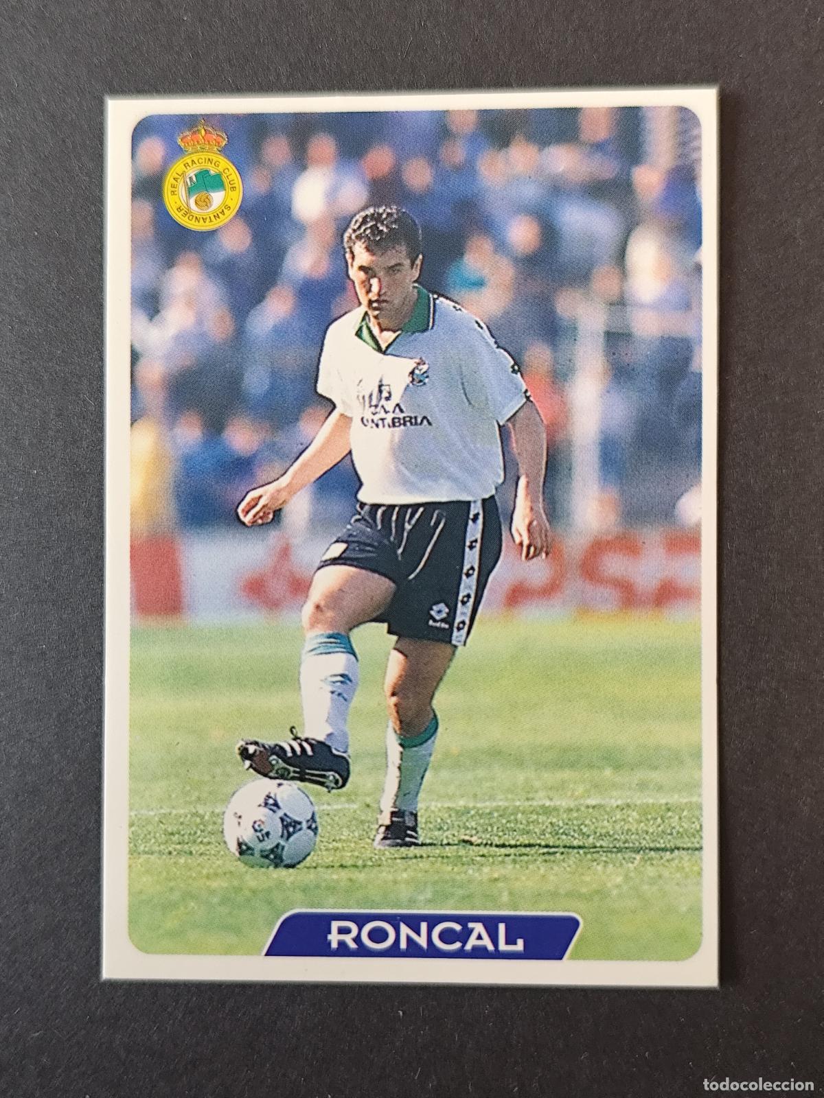 Figurine di Calcio: 203 RONCAL RACING SANTANDER MUNDICROMO FICHAS LIGA 1995 1996 95 96