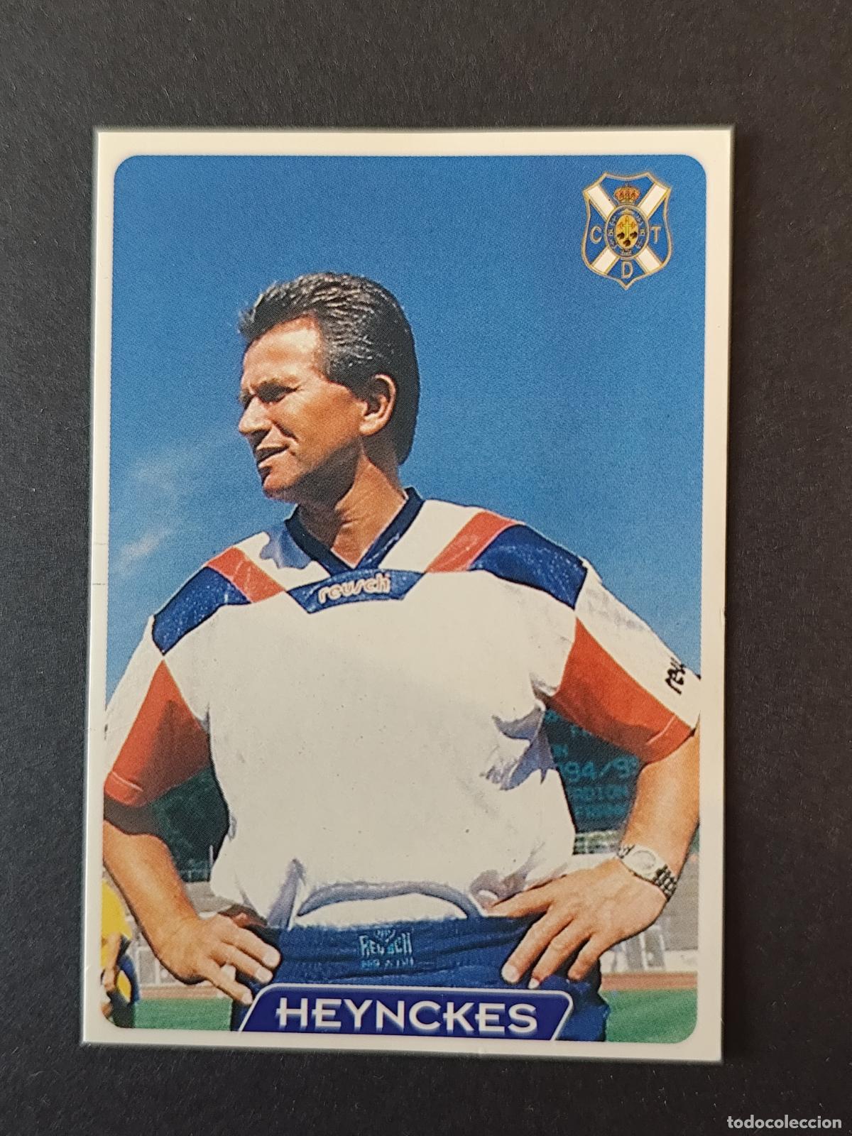 Fu&szlig;ball-Sticker: 254 JUPP HEYNCKES ENTRENADOR TENERIFE MUNDICROMO FICHAS LIGA 1995 1996 95 96