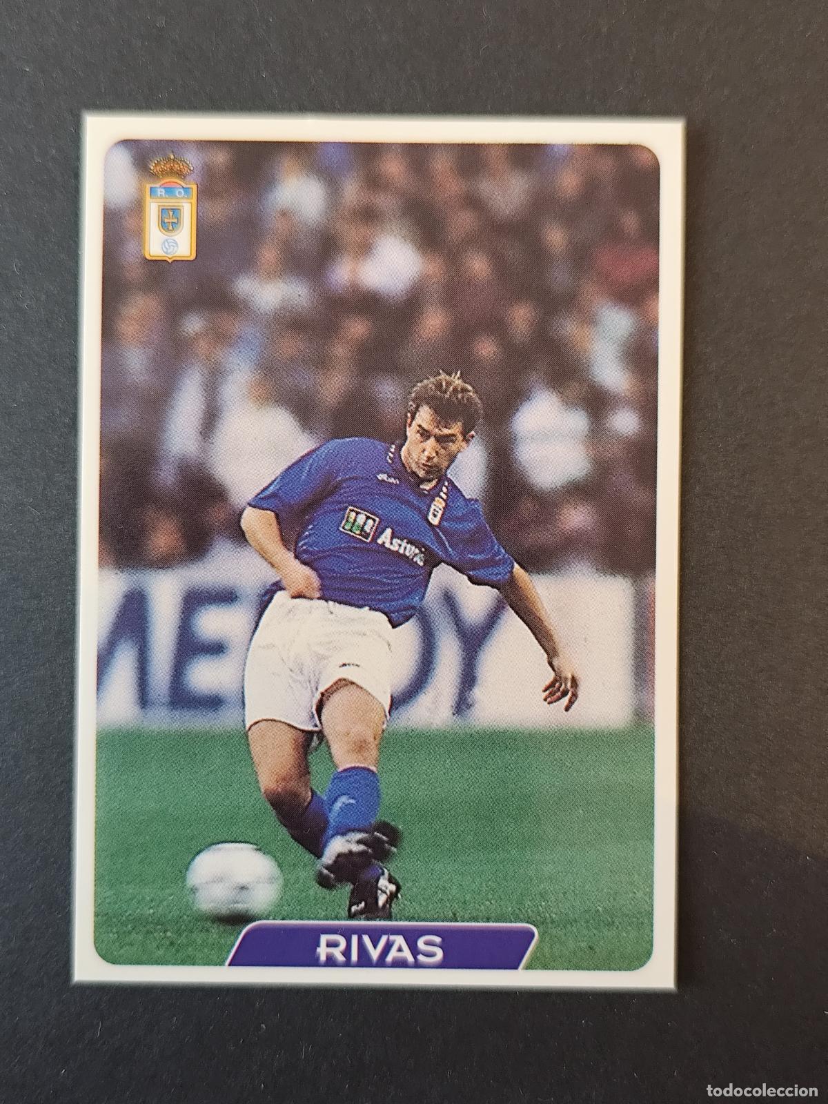Fu&szlig;ball-Sticker: 149 RIVAS OVIEDO MUNDICROMO FICHAS LIGA 1995 1996 95 96