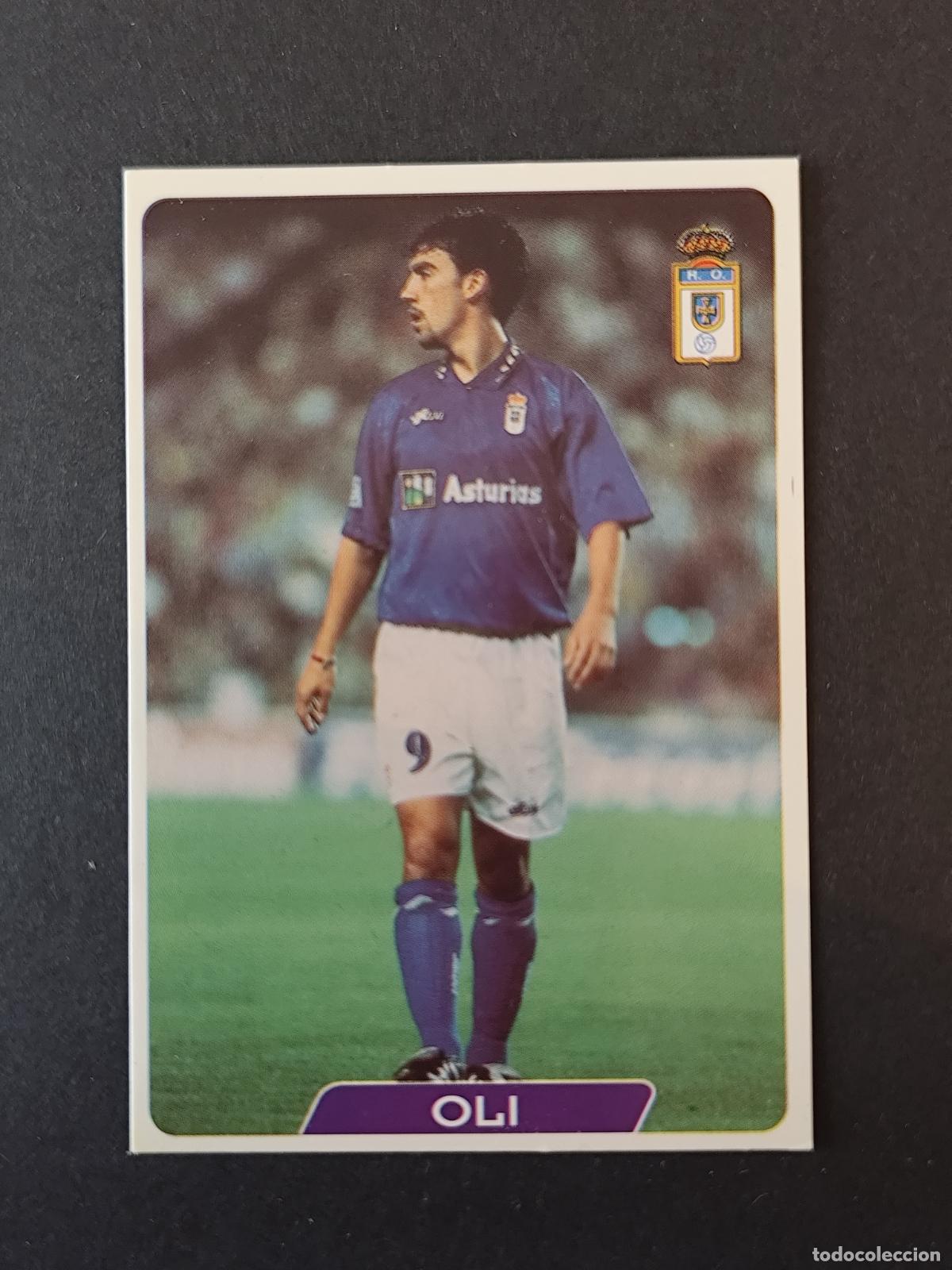 Fu&szlig;ball-Sticker: 159 OLI OVIEDO MUNDICROMO FICHAS LIGA 1995 1996 95 96
