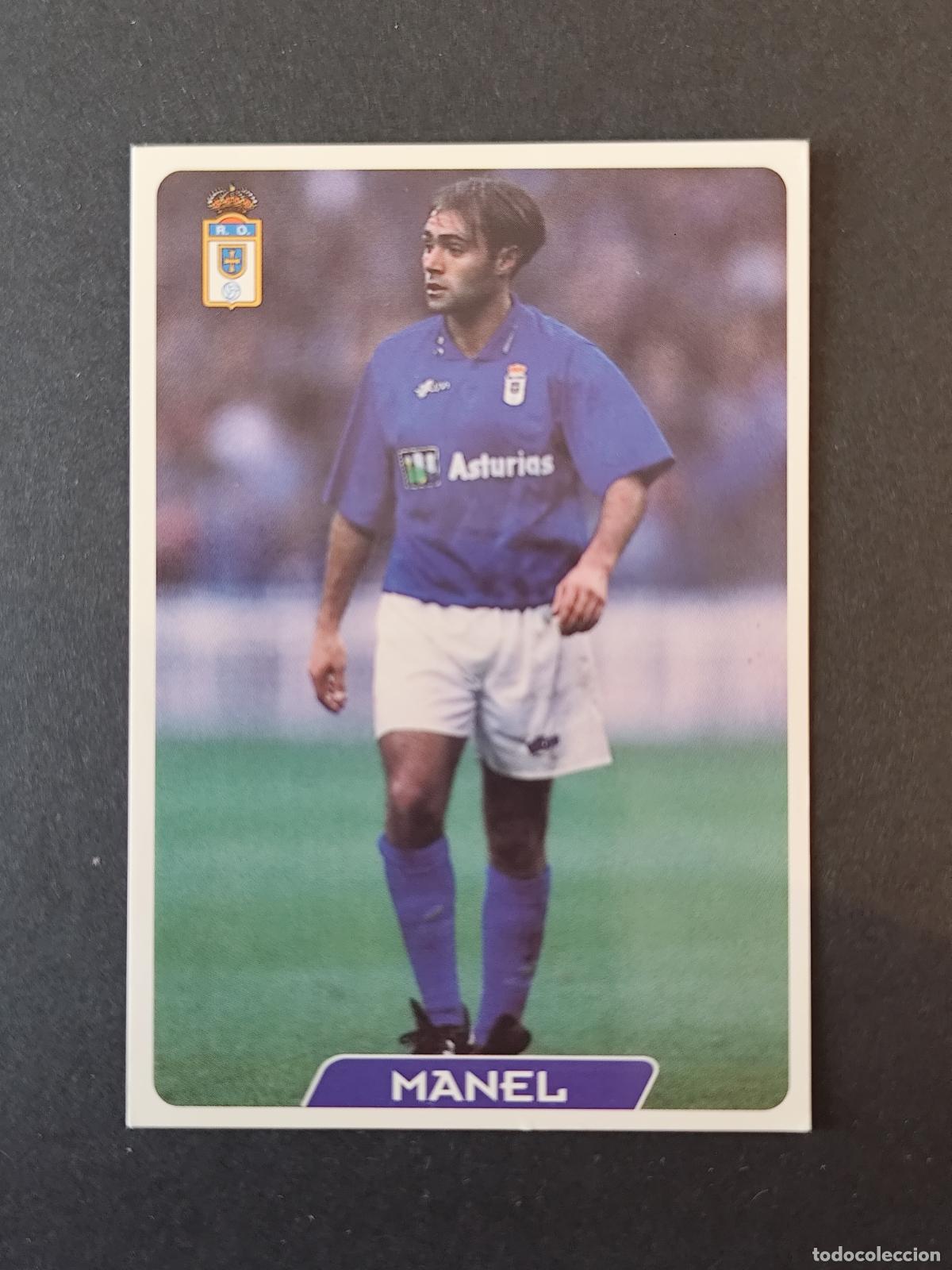 Figurine di Calcio: 154 MANEL OVIEDO MUNDICROMO FICHAS LIGA 1995 1996 95 96