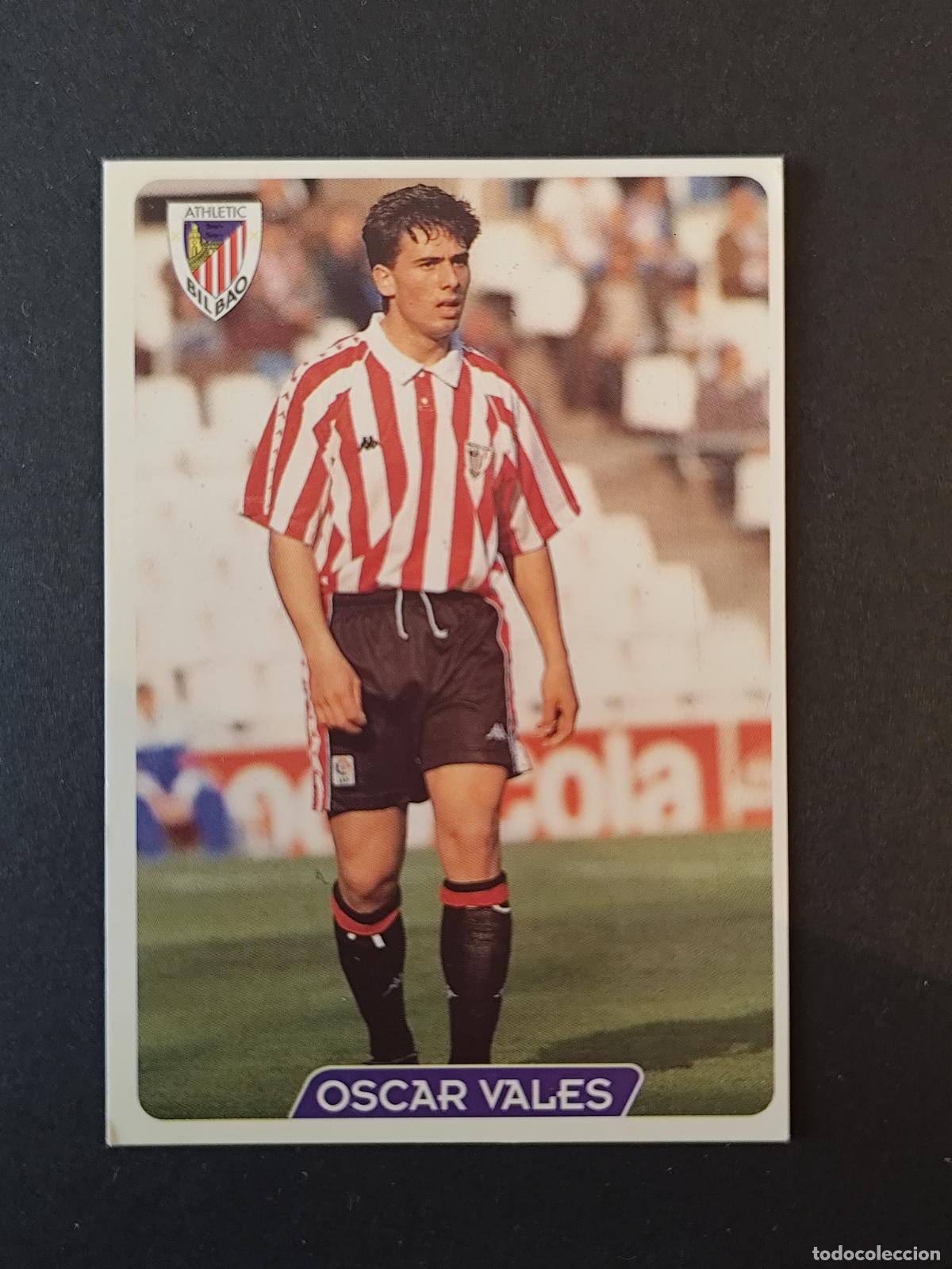 Figurine di Calcio: 136 OSCAR VALES ATHLETIC BILBAO MUNDICROMO FICHAS LIGA 1995 1996 95 96