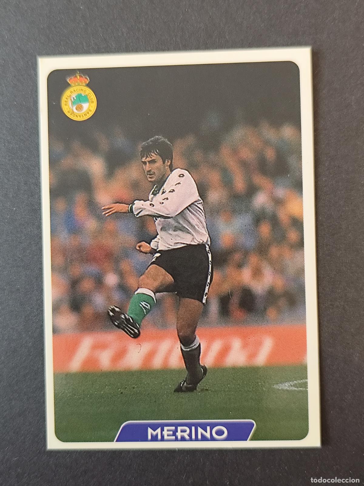 Figurine di Calcio: 211 MERINO RACING SANTANDER MUNDICROMO FICHAS LIGA 1995 1996 95 96
