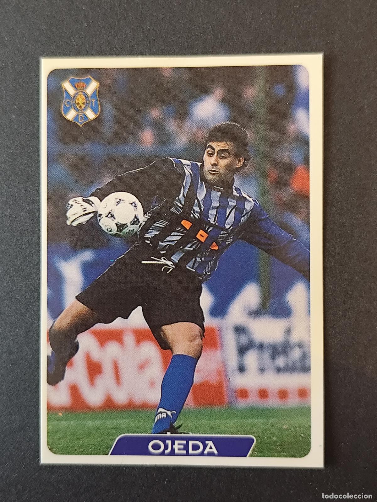Fu&szlig;ball-Sticker: 255 OJEDA TENERIFE MUNDICROMO FICHAS LIGA 1995 1996 95 96