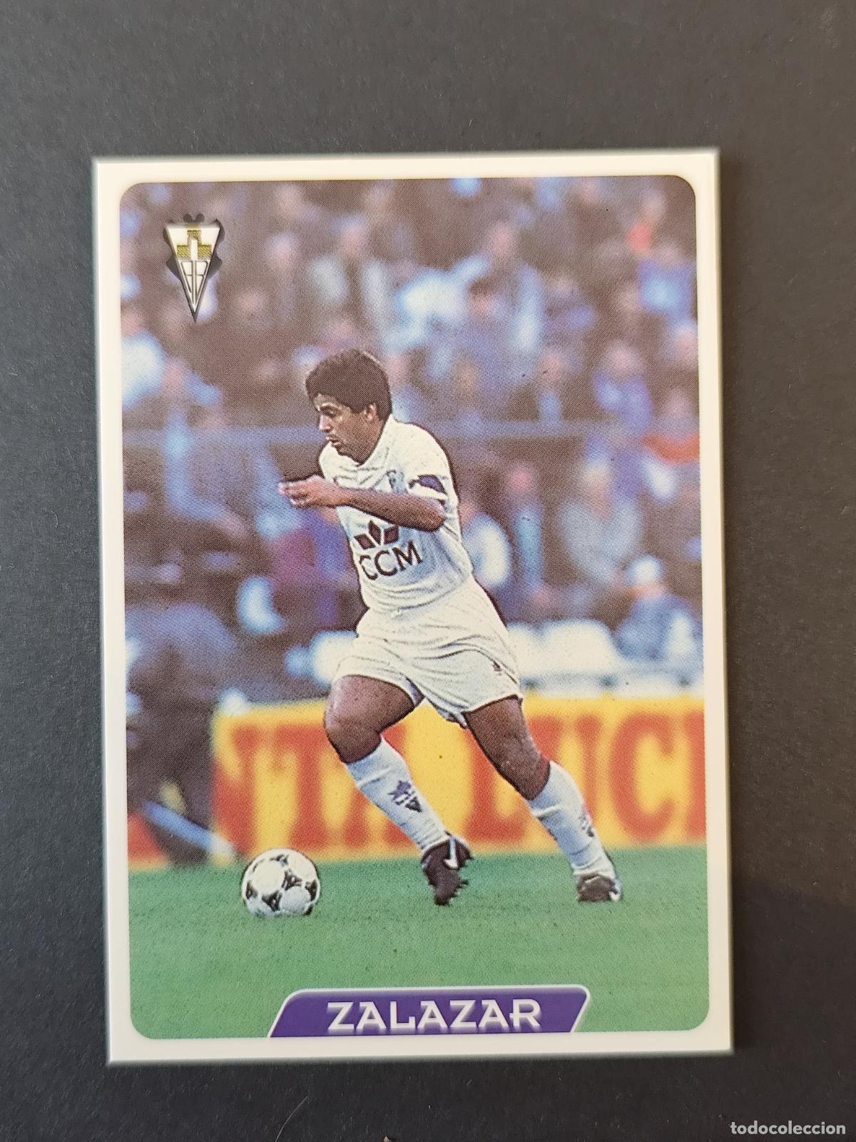 Figurine di Calcio: 299 ZALAZAR ALBACETE MUNDICROMO FICHAS LIGA 1995 1996 95 96