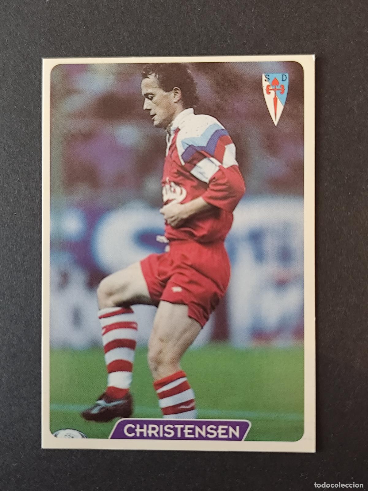 Figurine di Calcio: 283 CHRISTIANSEN COMPOSTELA MUNDICROMO FICHAS LIGA 1995 1996 95 96