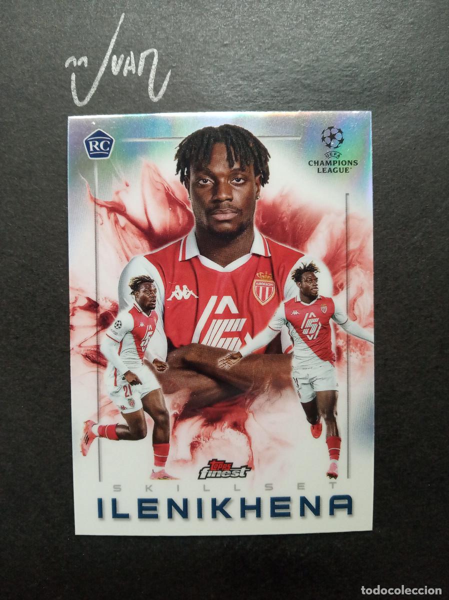 Cromos de Futebol: 2 SKILLSET ROOKIE ILENIKHENA AS MONACO ⚽ TOPPS &reg; FINEST UEFA CHAMPIONS LEAGUE 2024 2025 24 25 NUEVO