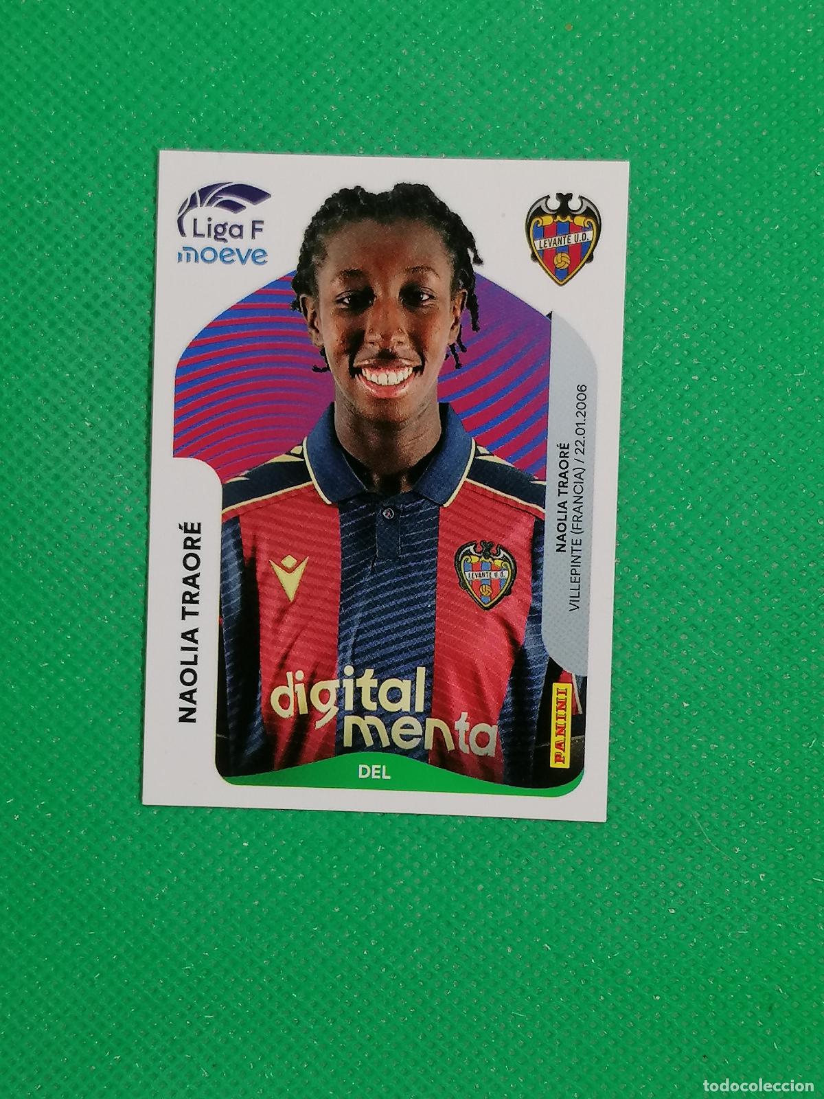 Figurine di Calcio: 241 NAOLIA TRAORE LEVANTE ⚽ PANINI LIGA FEMENINA F MOEVE 25 26 2025 2026 ⚽