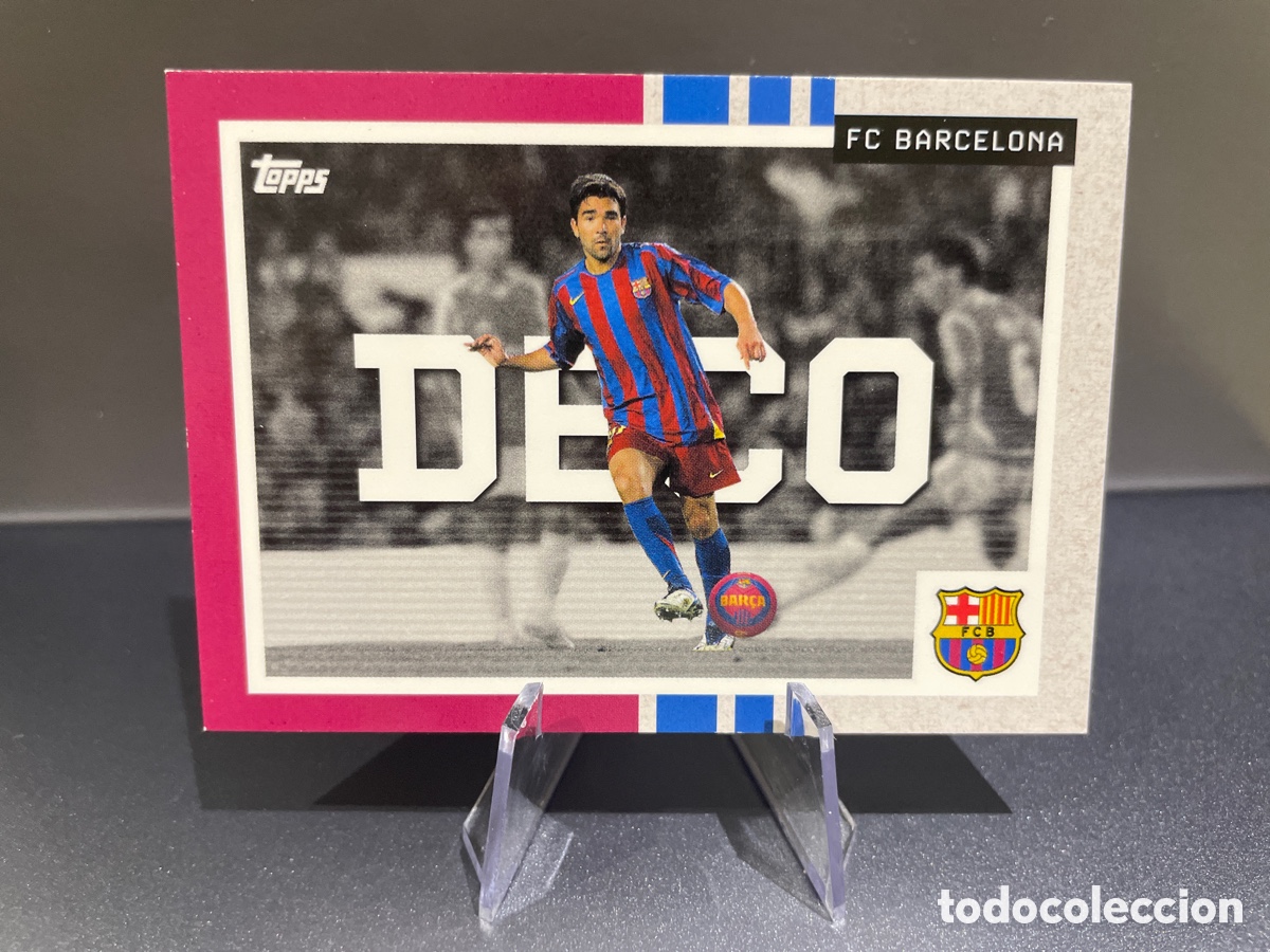 Cromos de F&uacute;tbol: Deco 44 We Want the Ball Topps Team Set FC Barcelona 2025-26