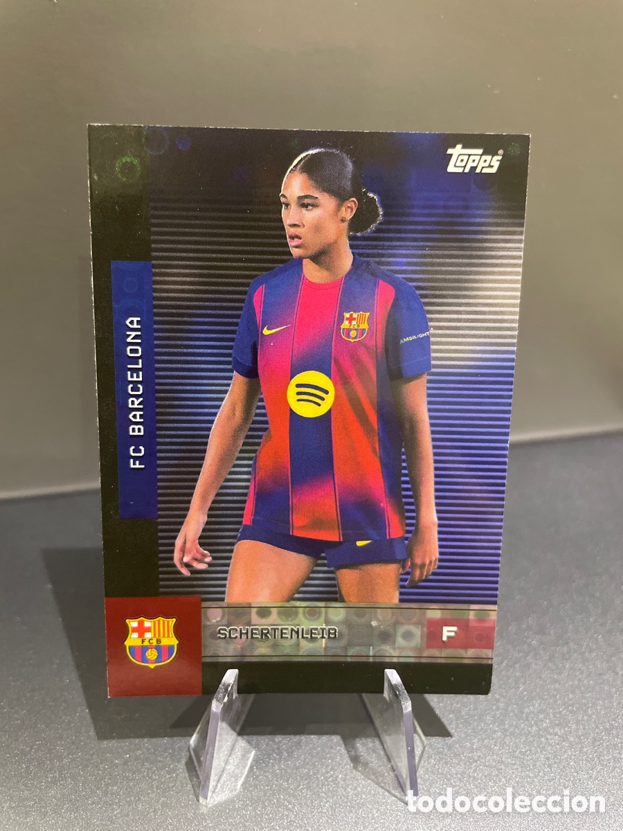 Cromos de F&uacute;tbol: Schertenleib 20 Halo Topps Team Set FC Barcelona 2025-26