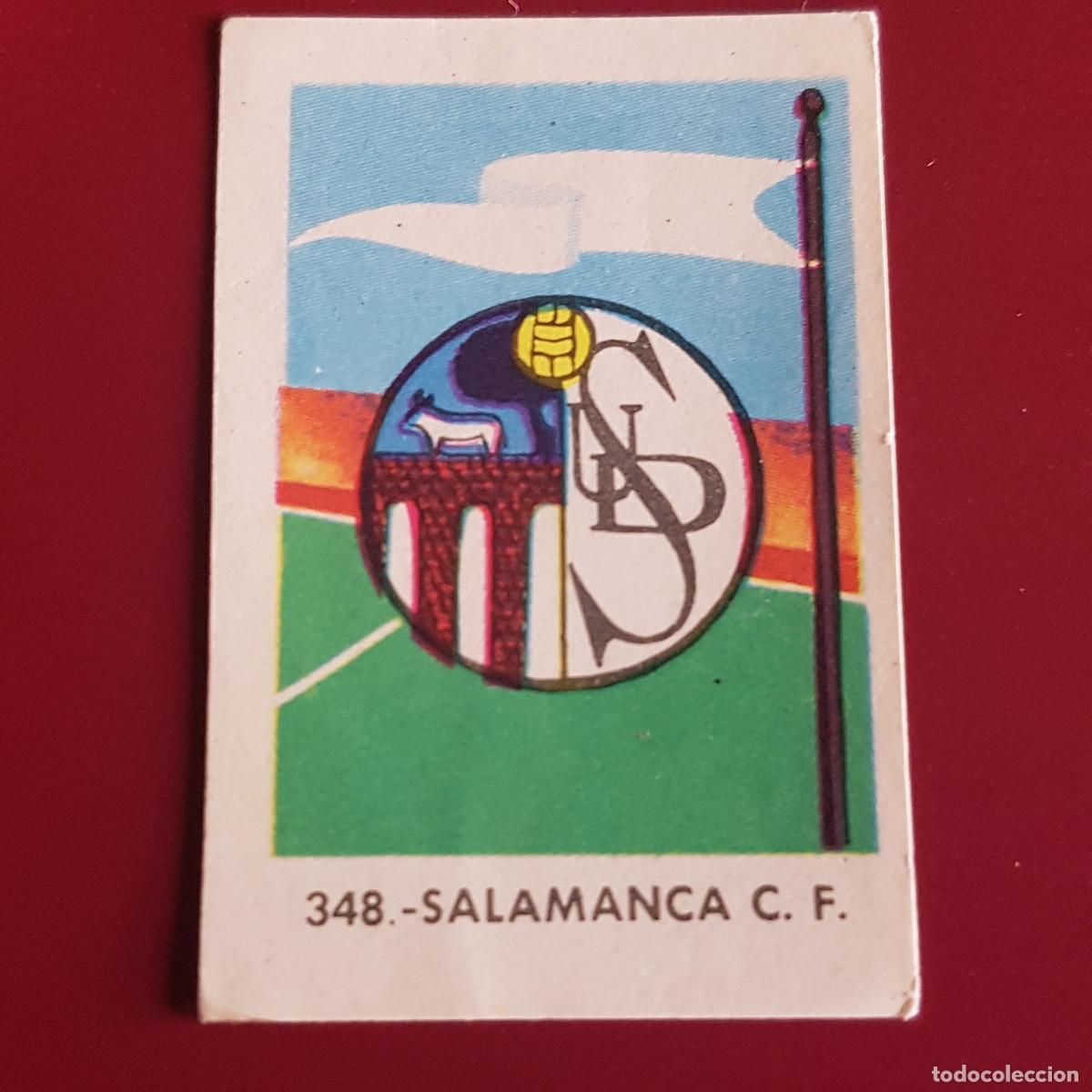 Cromos de F&uacute;tbol: RUIZ ROMERO - CAMPEONATOS LIGA 1961 1962 - 61 62 - SALAMANCA - ESCUDO 348 - NUNCA PEGADO