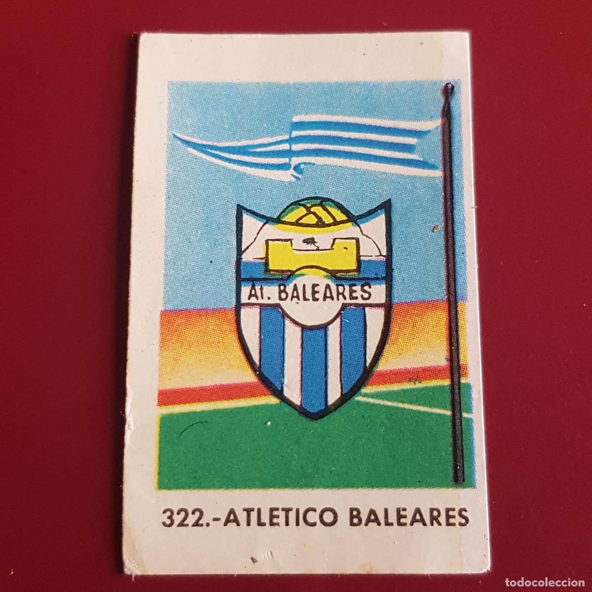 Cromos de F&uacute;tbol: RUIZ ROMERO - CAMPEONATOS LIGA 1961 1962 - 61 62 - AT BALEARES - ESCUDO 322 - NUNCA PEGADO