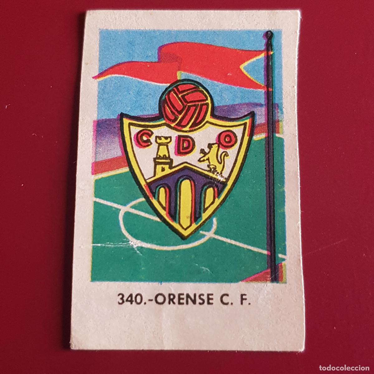 Cromos de F&uacute;tbol: RUIZ ROMERO - CAMPEONATOS LIGA 1961 1962 - 61 62 - ORENSE - ESCUDO 340 - NUNCA PEGADO