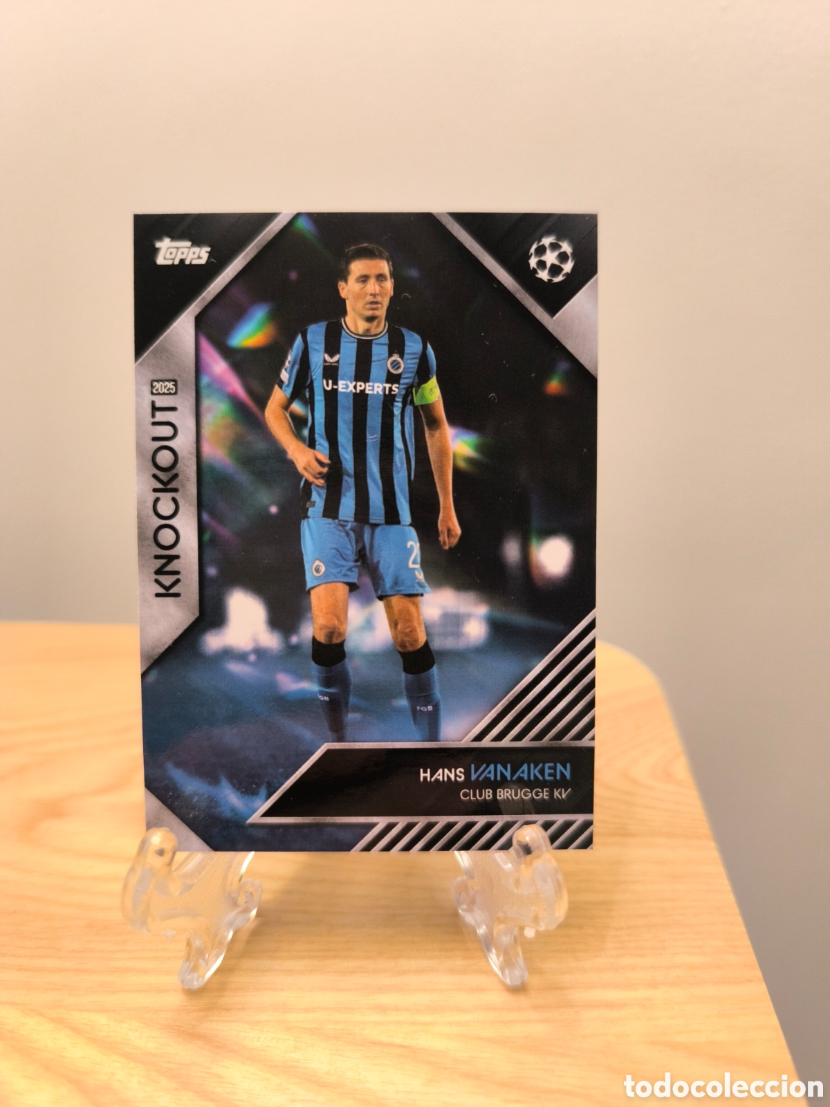 Cromos de f&uacute;tbol: Hans Vanaken Topps knockout Brujas