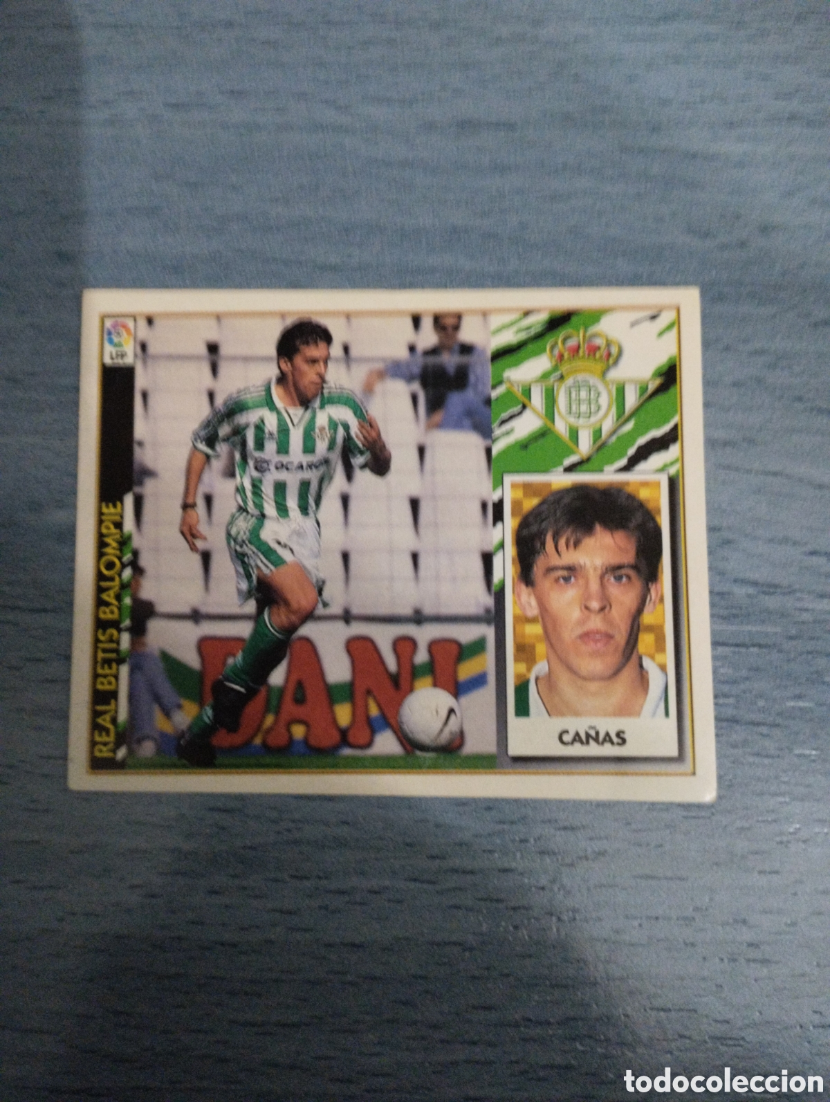 Cromos de F&uacute;tbol: Cromo ediciones este liga 97 98 ca&ntilde;as betis sin pegar